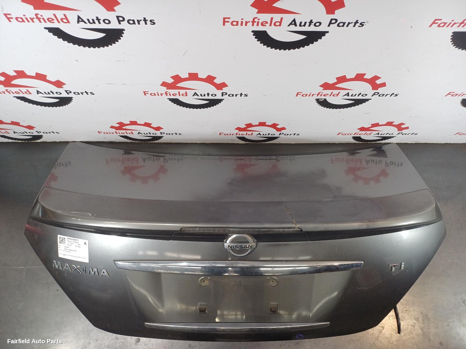 2002-2009 Nissan Maxima Bootlid Tailgate