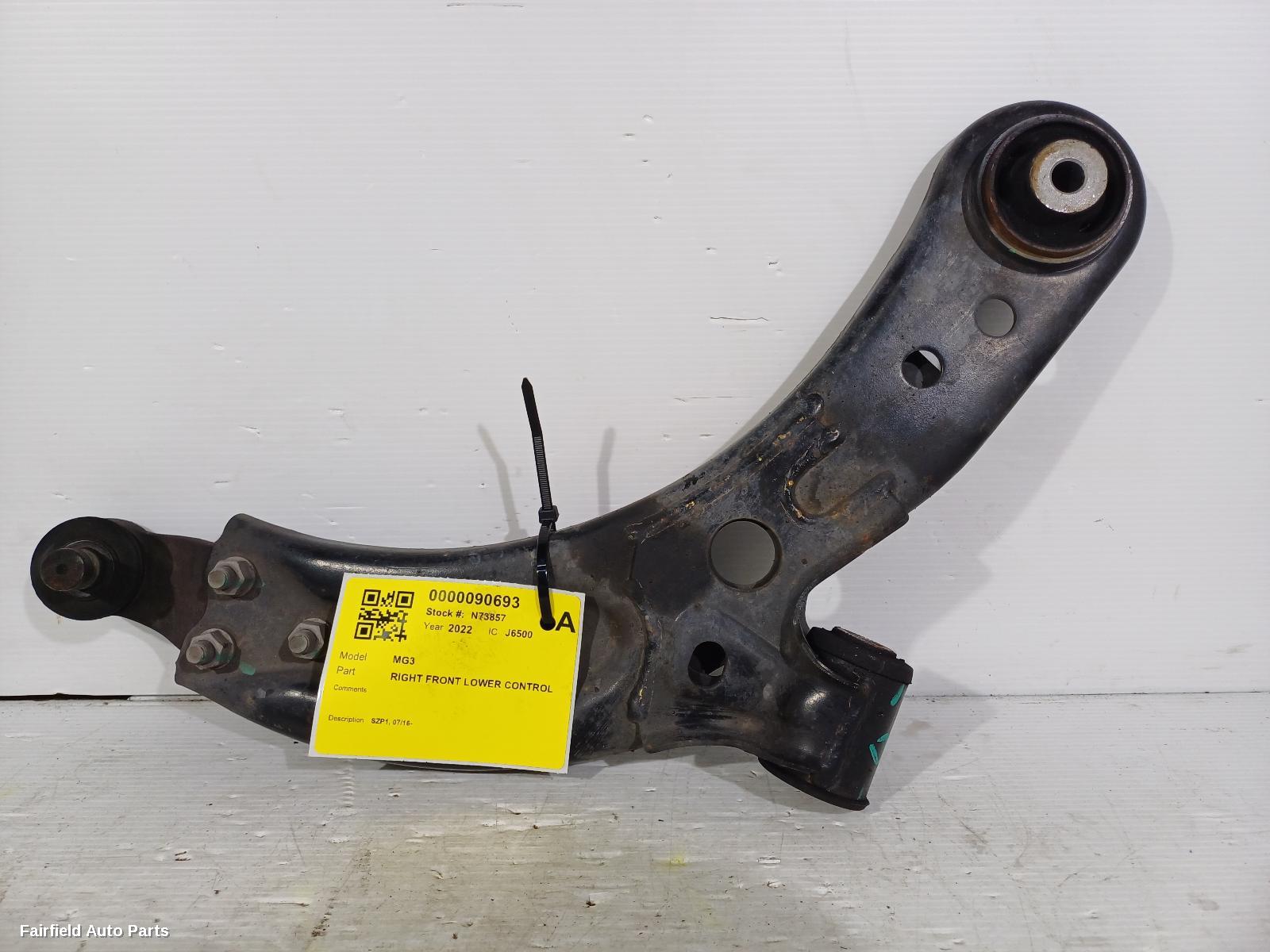 2016-2024 Mg Mg3 Right Front Lower Control Arm