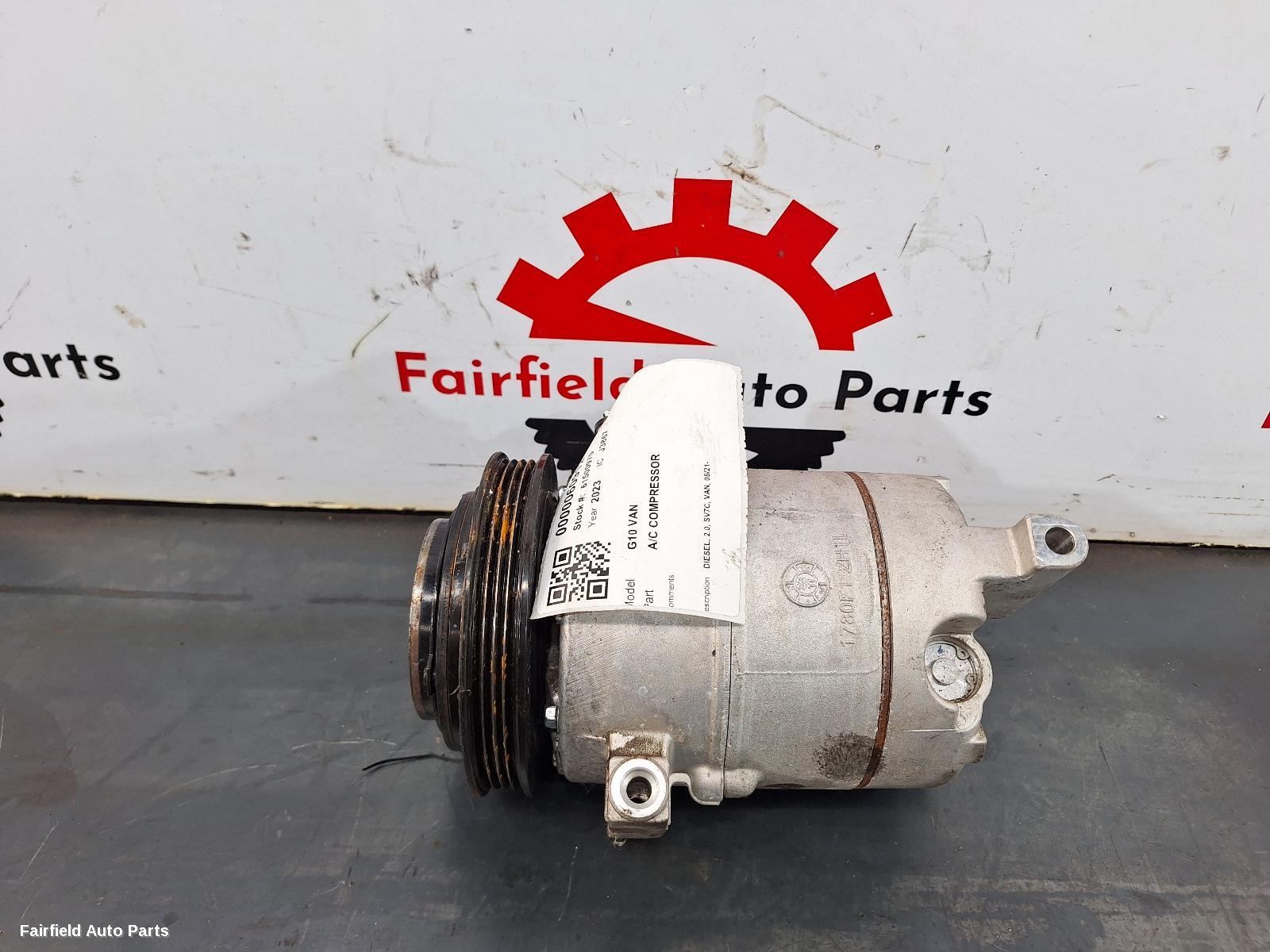 2021-2025 Ldv G10 A C Compressor
