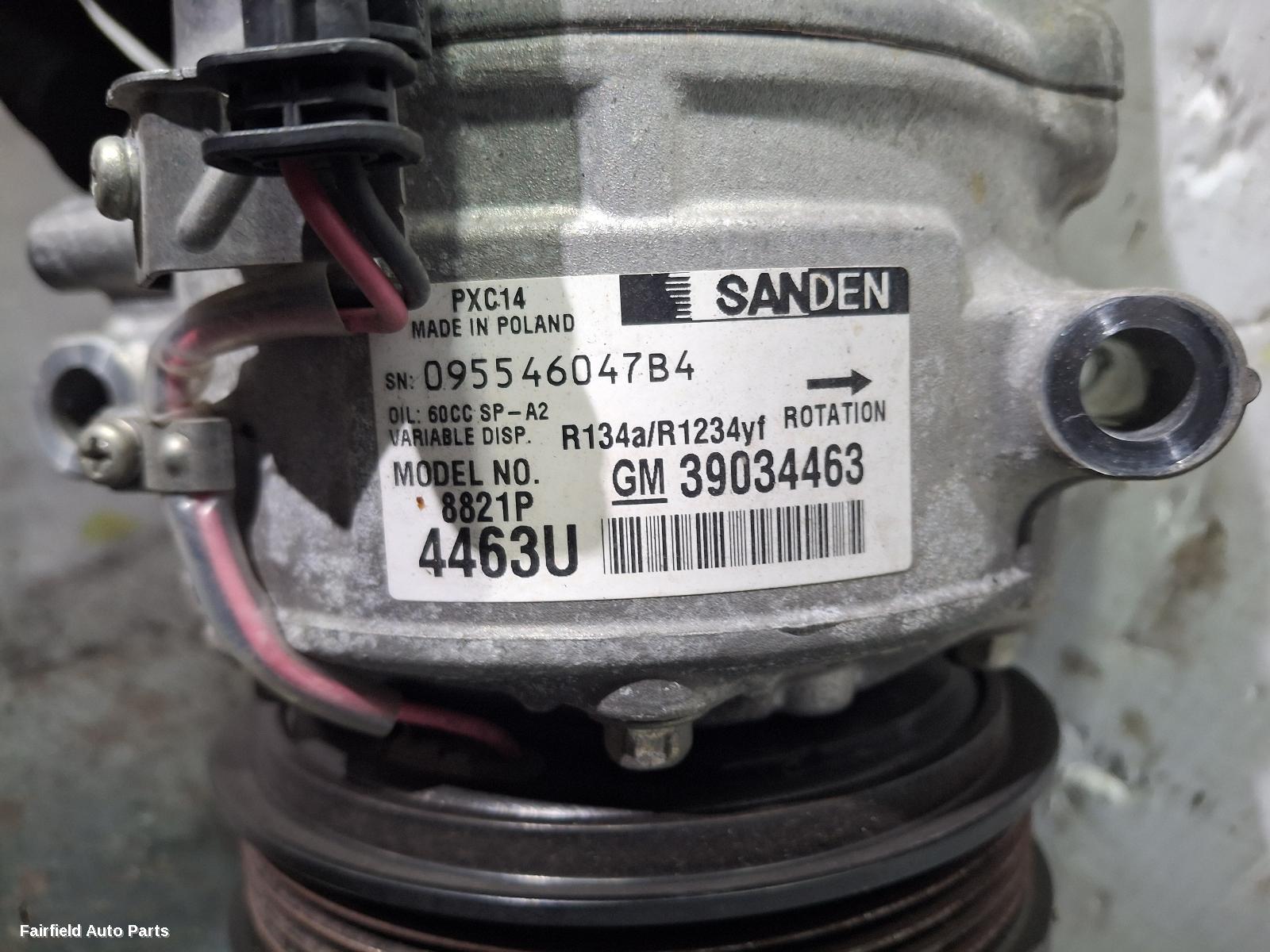 2016-2020 Holden Astra A C Compressor