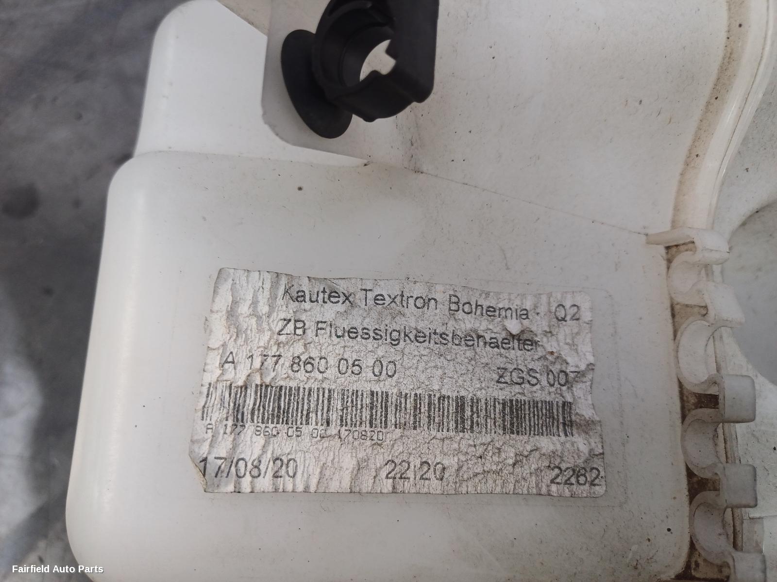2018-2026 Mercedes A Class Washer Bottle