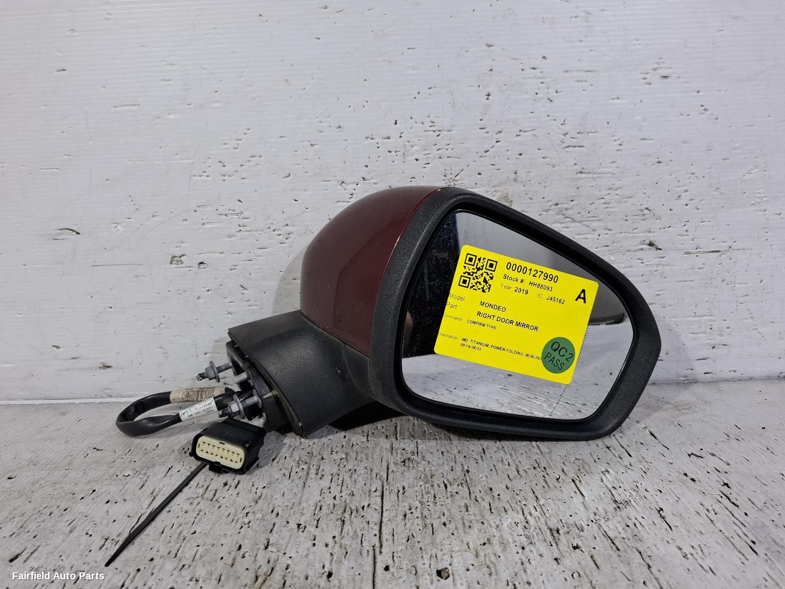2014-2020 Ford Mondeo Right Door Mirror