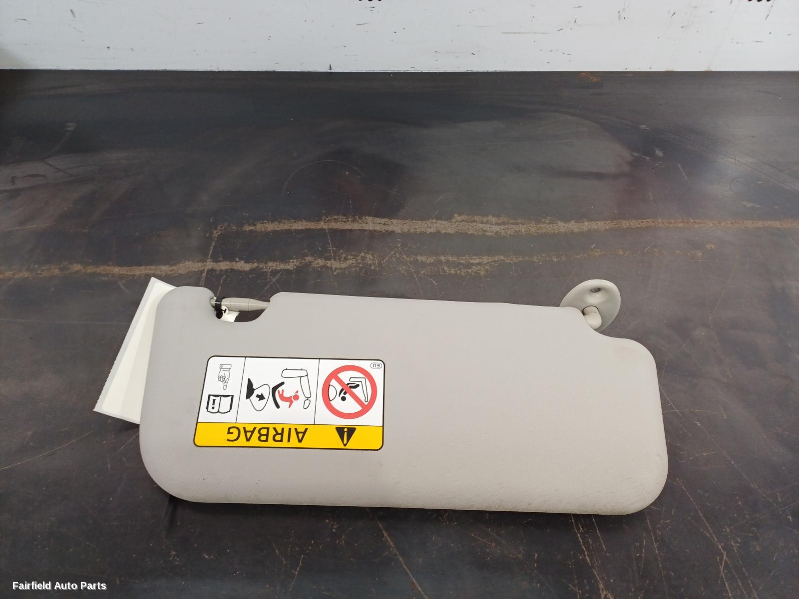 2012-2018 Toyota Corolla Sunvisor