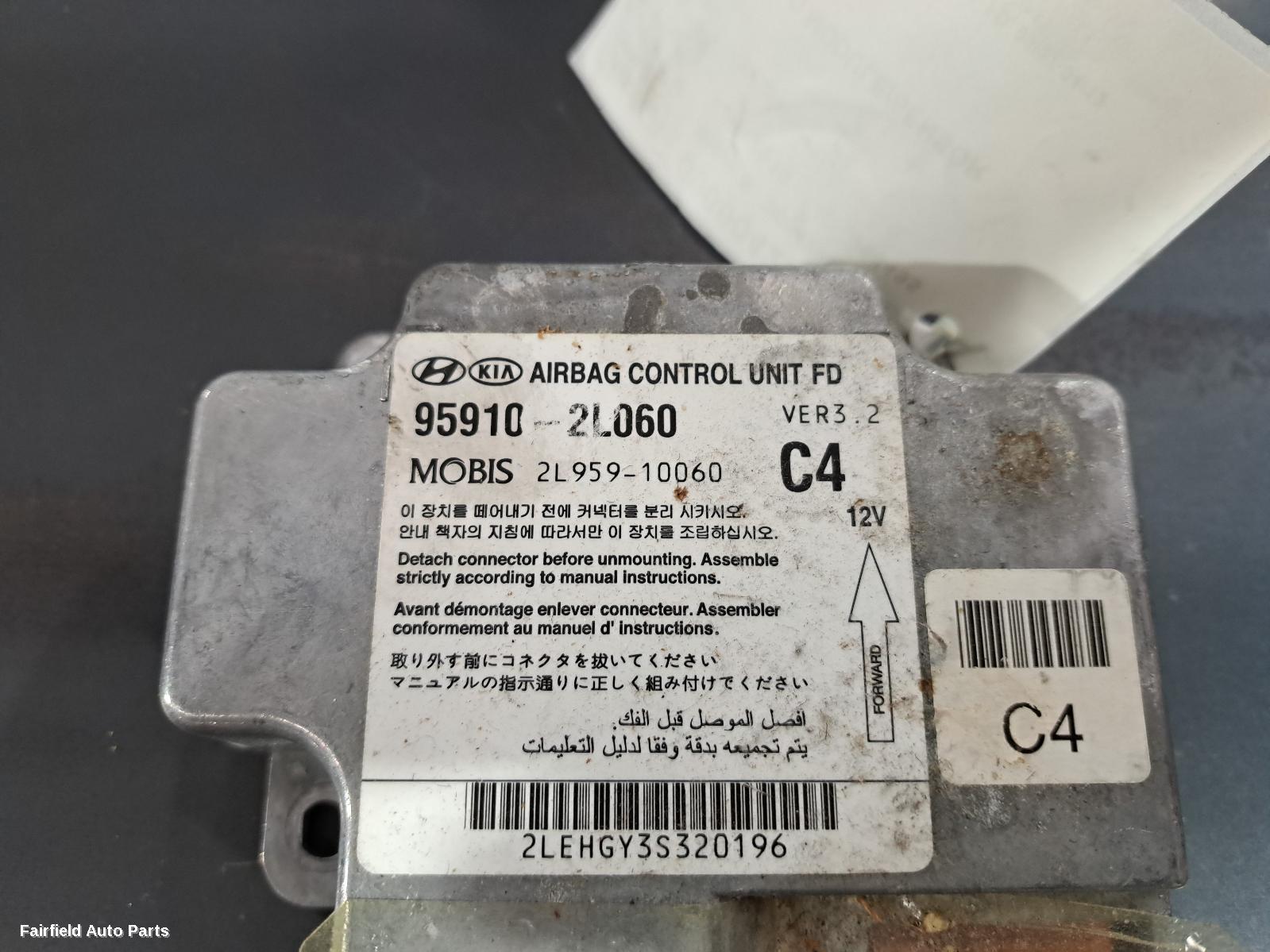 2007-2012 Hyundai I30 Airbag Module Sensor