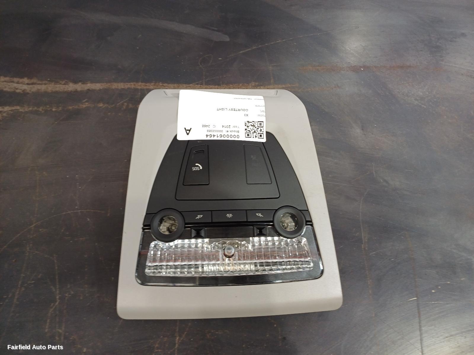 2010-2017 Bmw X3 Courtesy Light