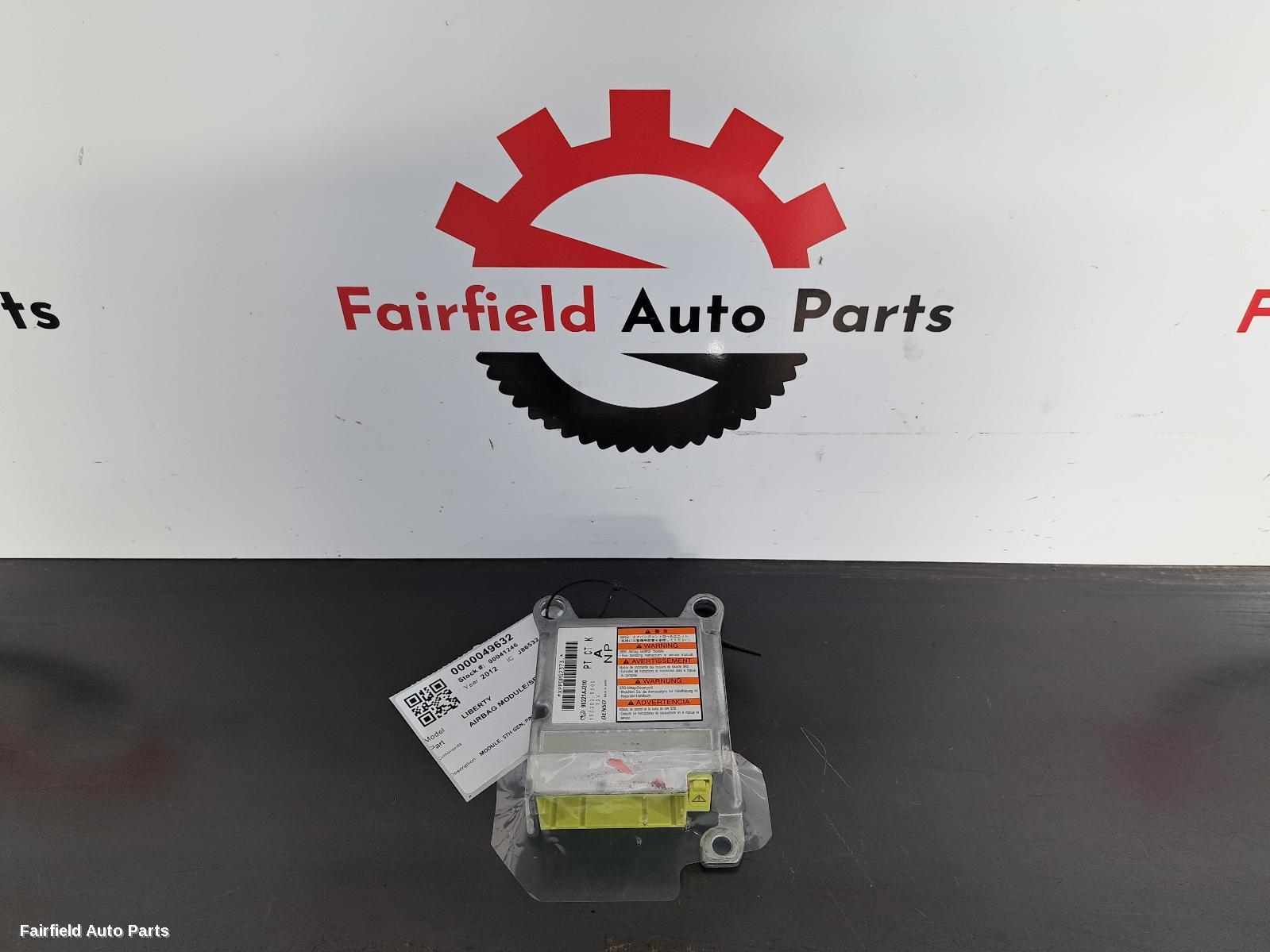 2012-2014 Subaru Liberty Airbag Module Sensor