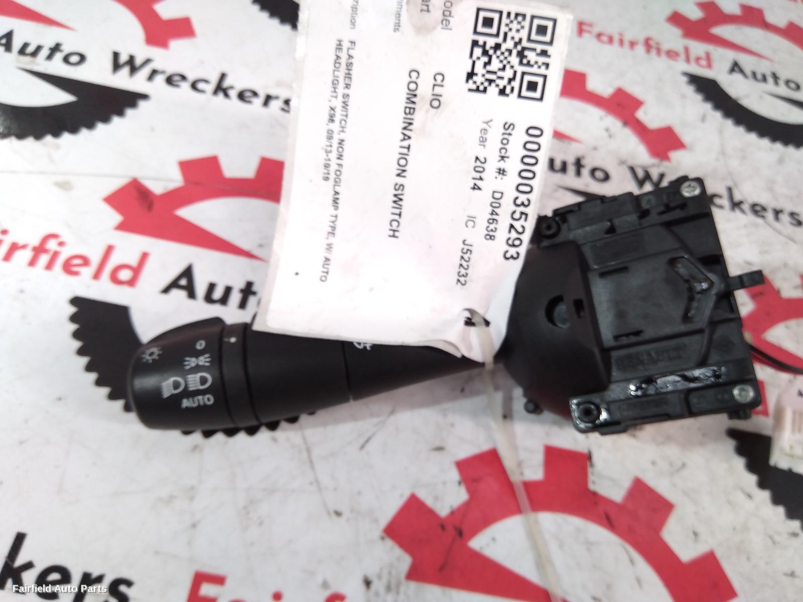 2013-2019 Renault Clio Combination Switch