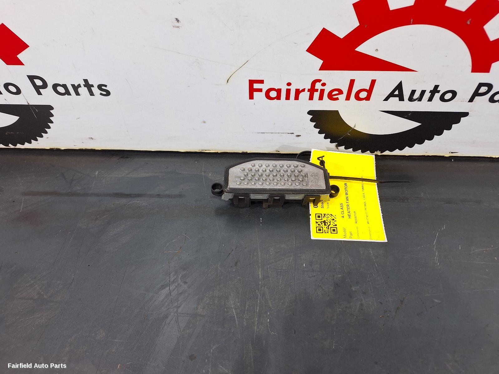2018-2025 Mercedes A Class Heater Fan Motor