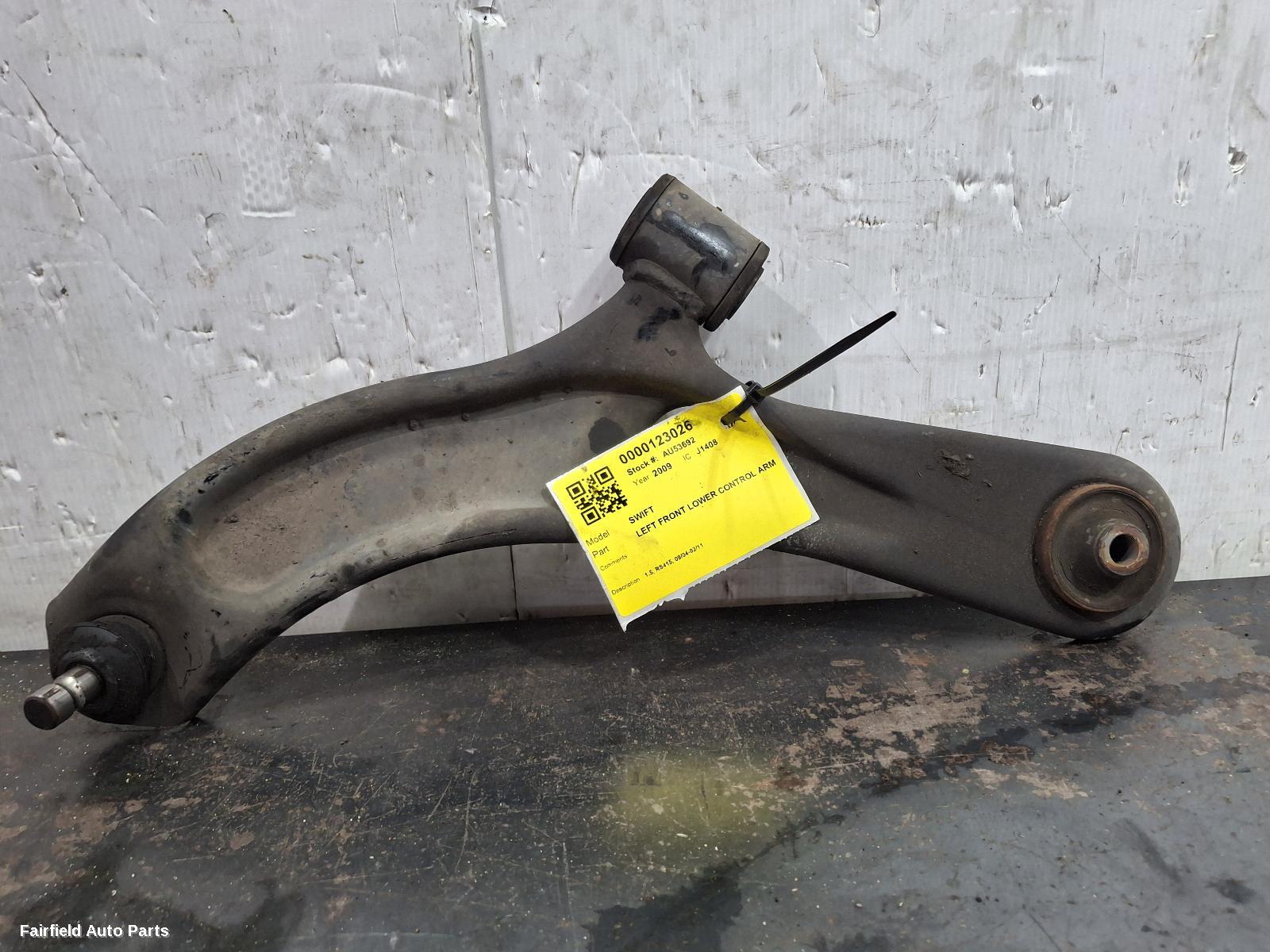 2004-2011 Suzuki Swift Left Front Lower Control Arm