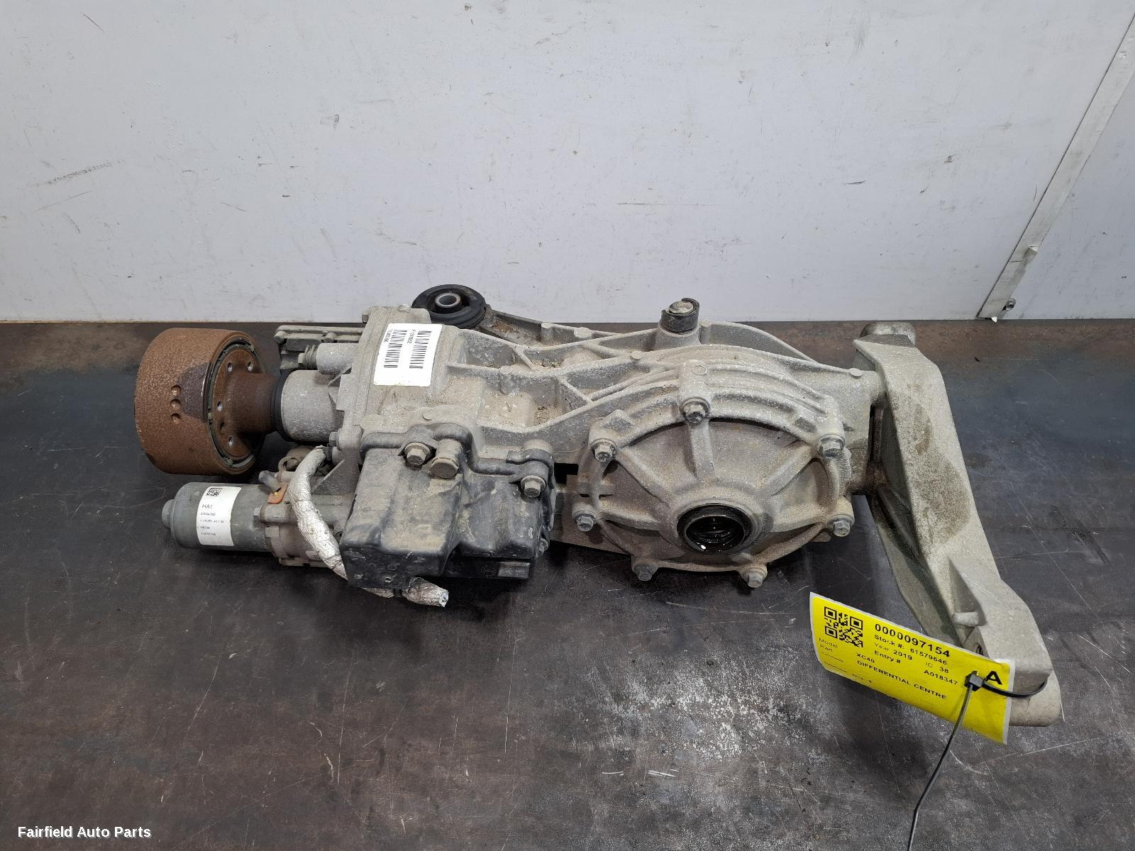 2018-2026 Volvo Xc40 Differential Centre