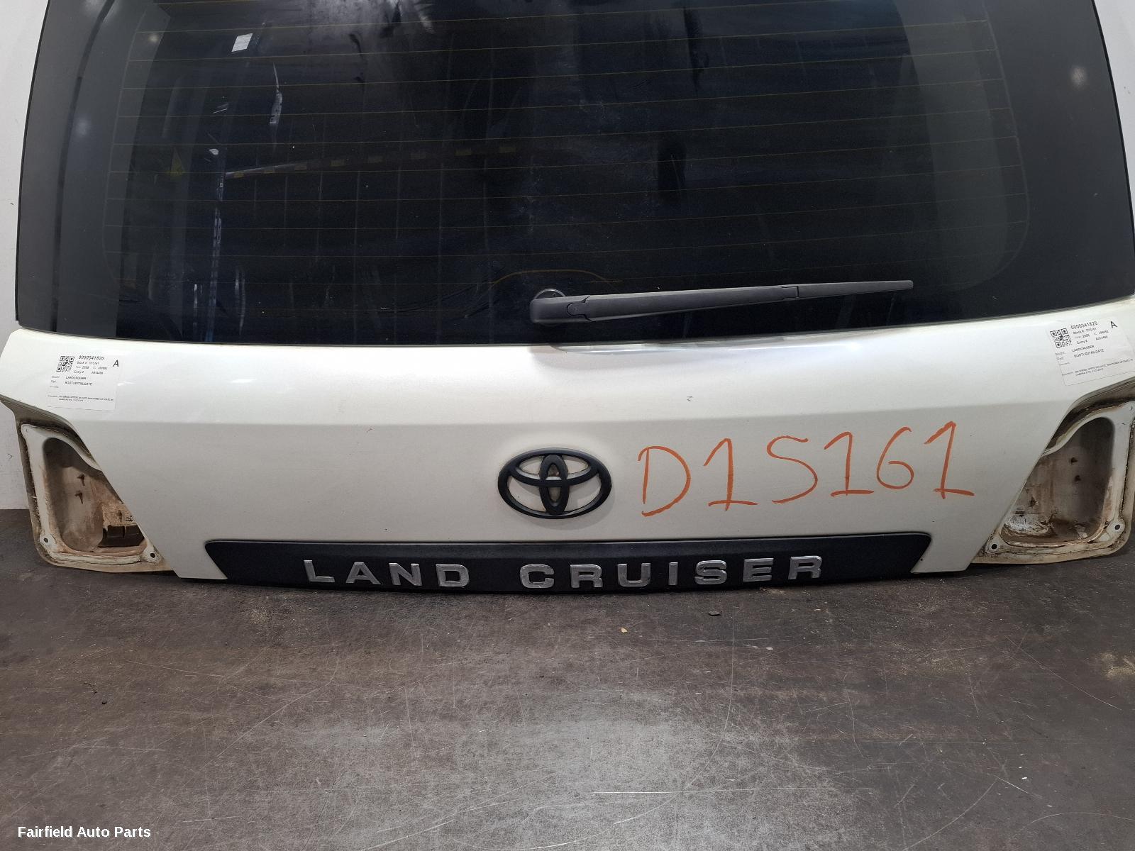 2007-2015 Toyota Landcruiser Bootlid Tailgate