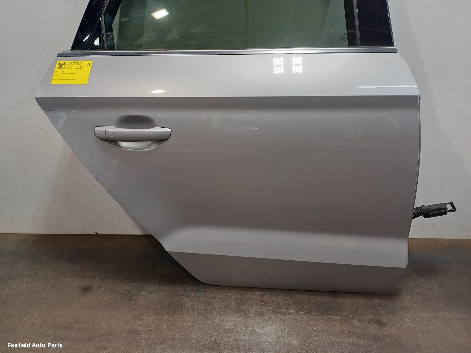 2013-2020 Audi A3 Right Rear Door Sliding