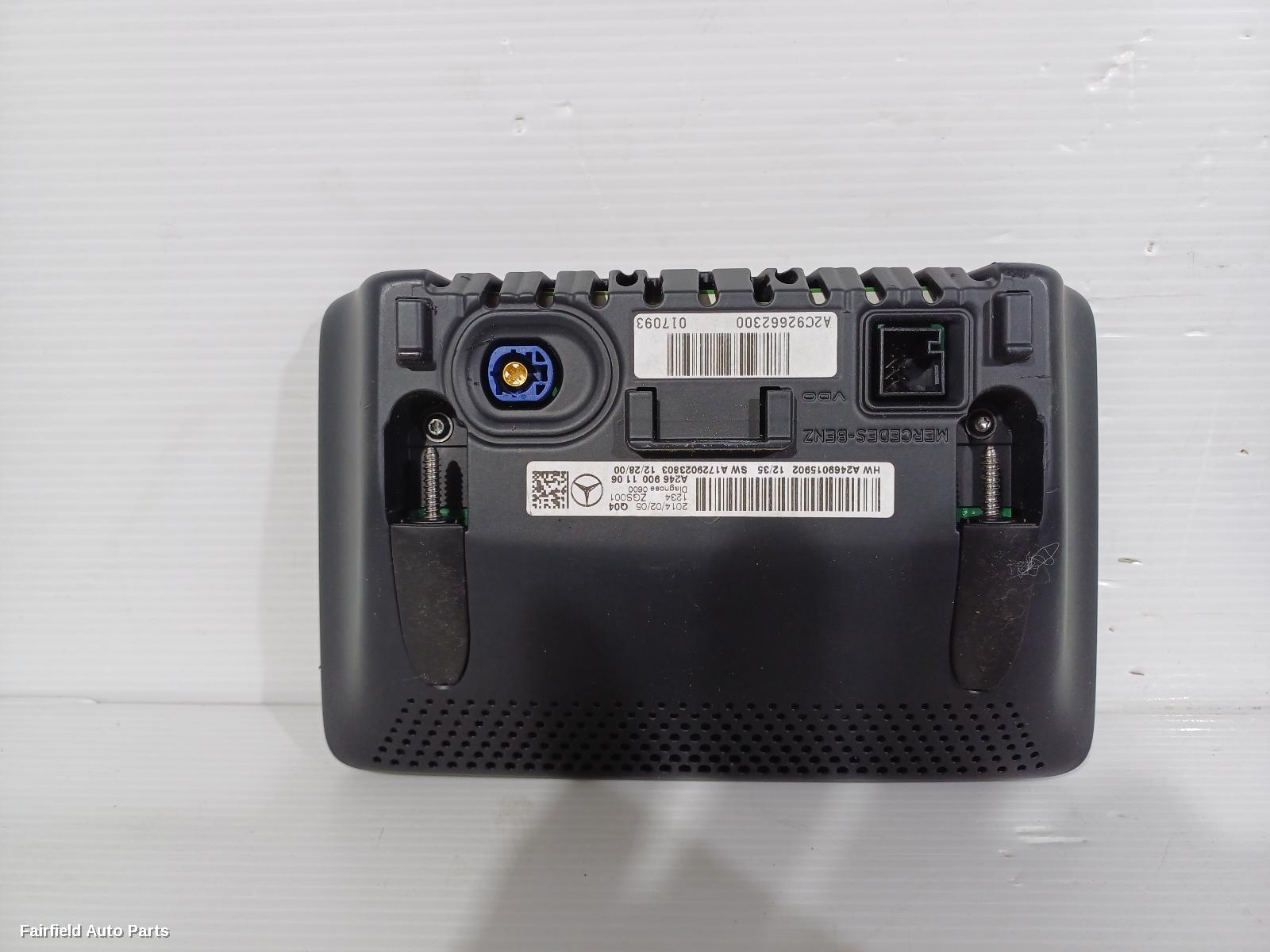 2012-2015 Mercedes A Class Radio Cd Dvd Sat Tv