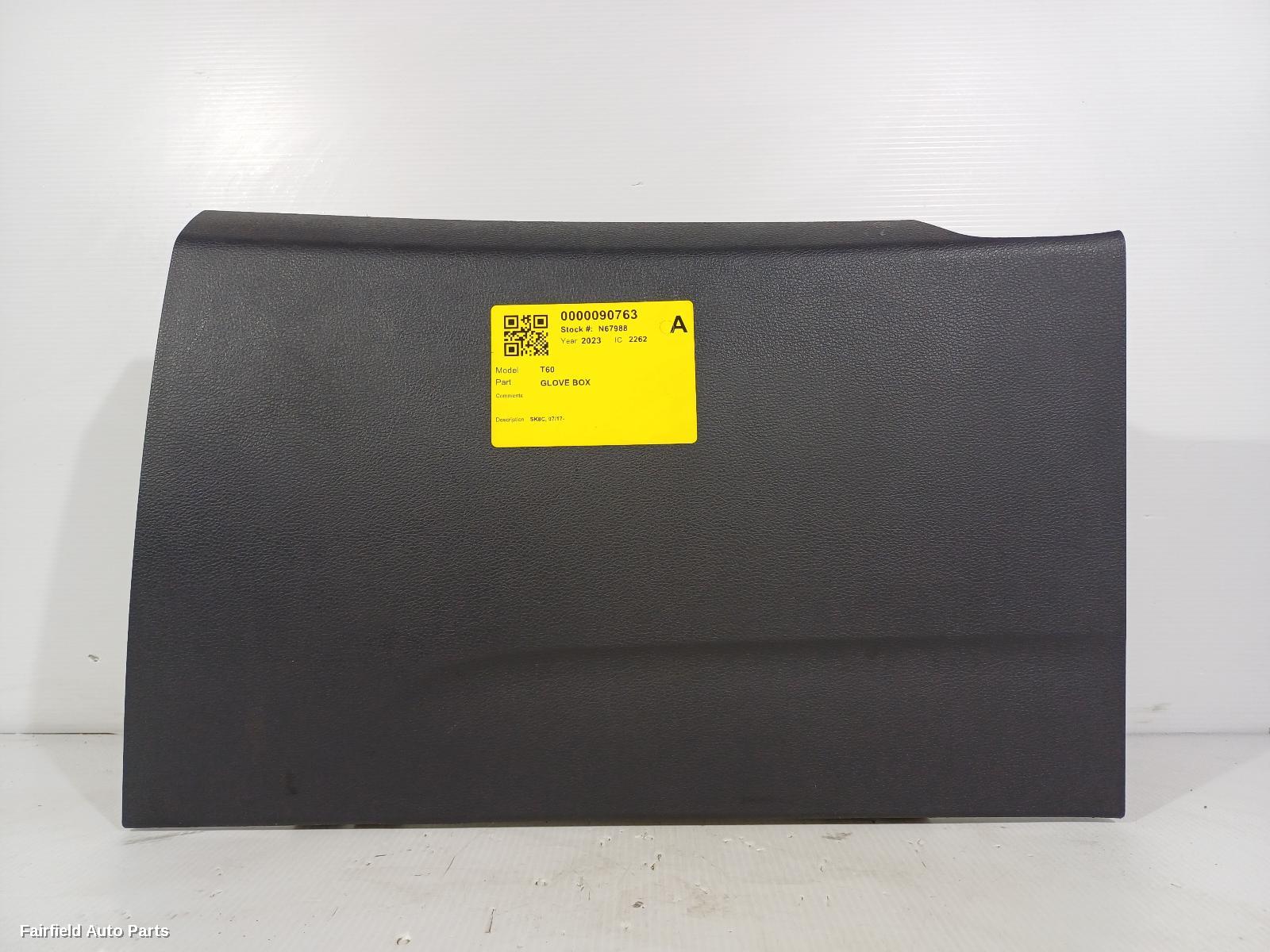 2017-2026 Ldv T60 Glove Box