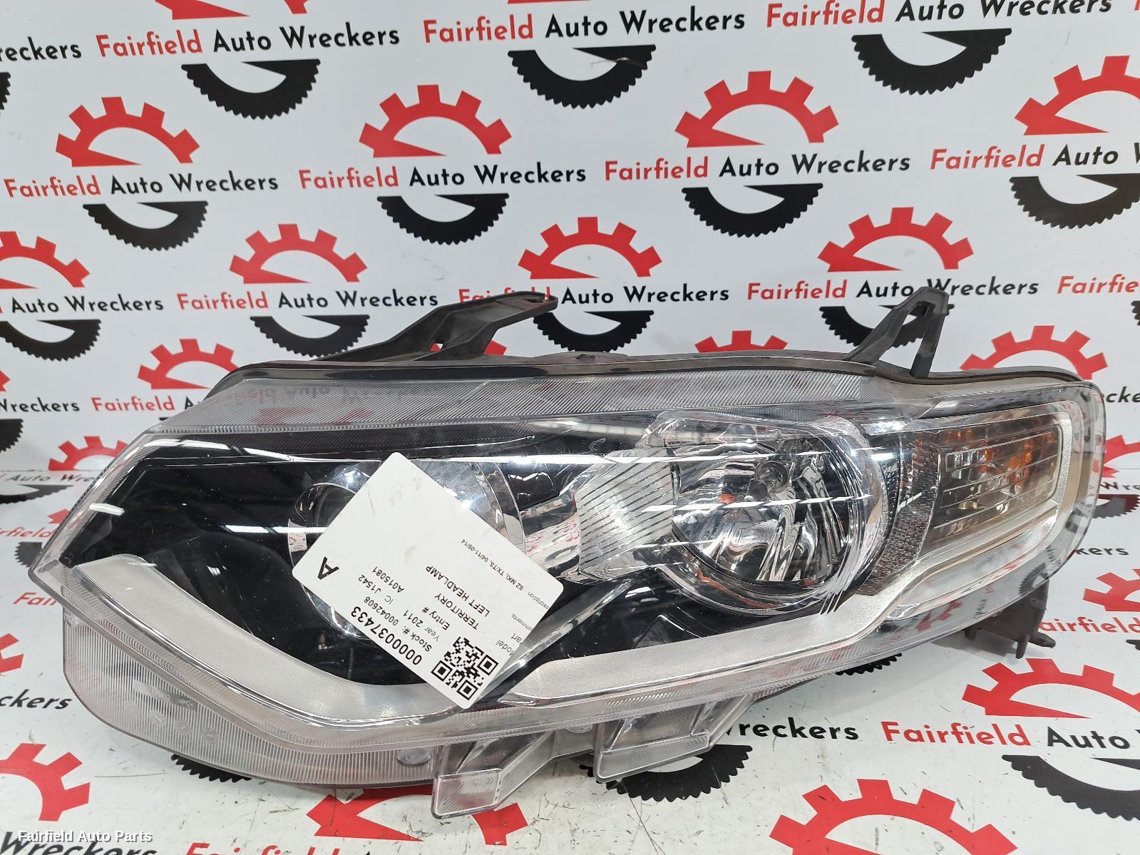 2011-2014 Ford Territory Left Headlamp