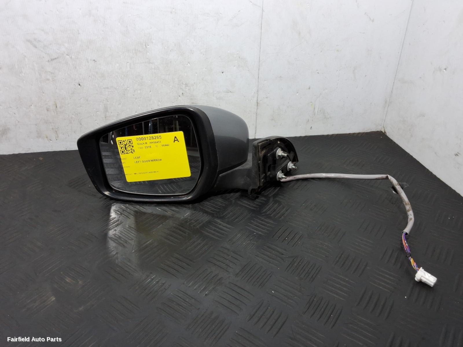 2010-2017 Nissan Leaf Left Door Mirror
