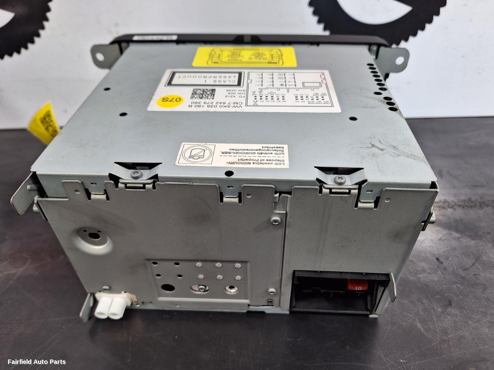 2010-2016 Volkswagen Amarok Radio Cd Dvd Sat Tv