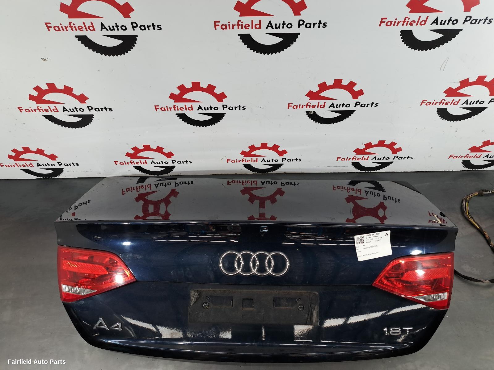 2008-2012 Audi A4 Bootlid Tailgate