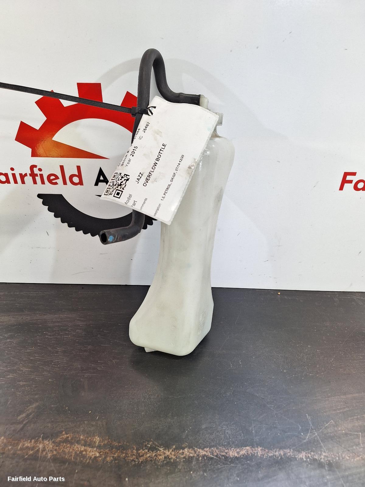 2014-2020 Honda Jazz Overflow Bottle