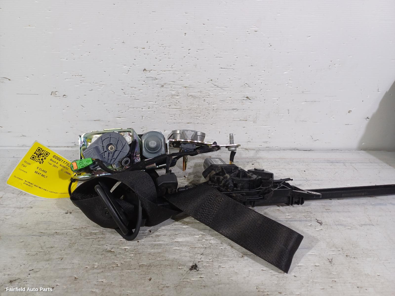 2009-2013 Mercedes E Class Seatbelt Stalk