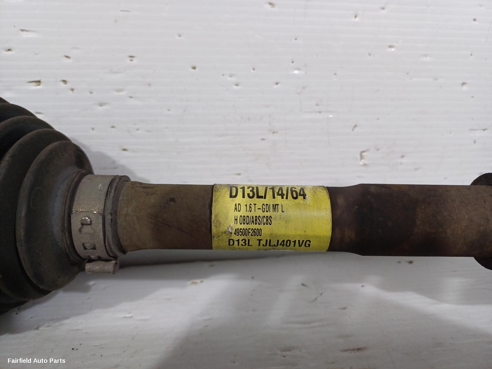 2017-2023 Hyundai I30 Left Driveshaft