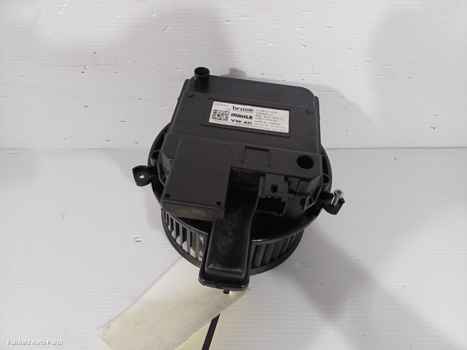 2017-2025 Audi Q5 Heater Fan Motor