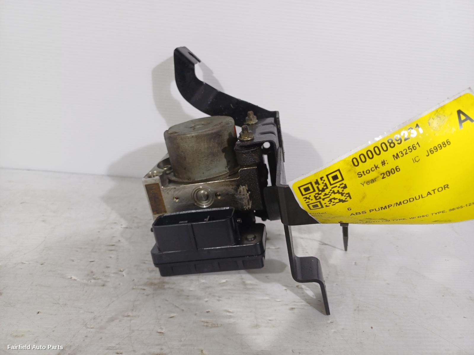 2005-2007 Mazda 6 Abs Pump Modulator
