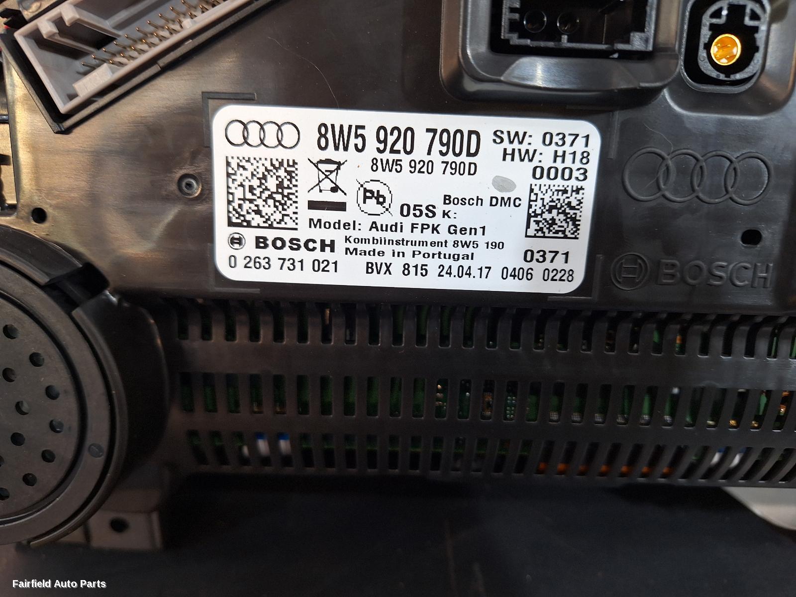 2017-2025 Audi Q5 Instrument Cluster