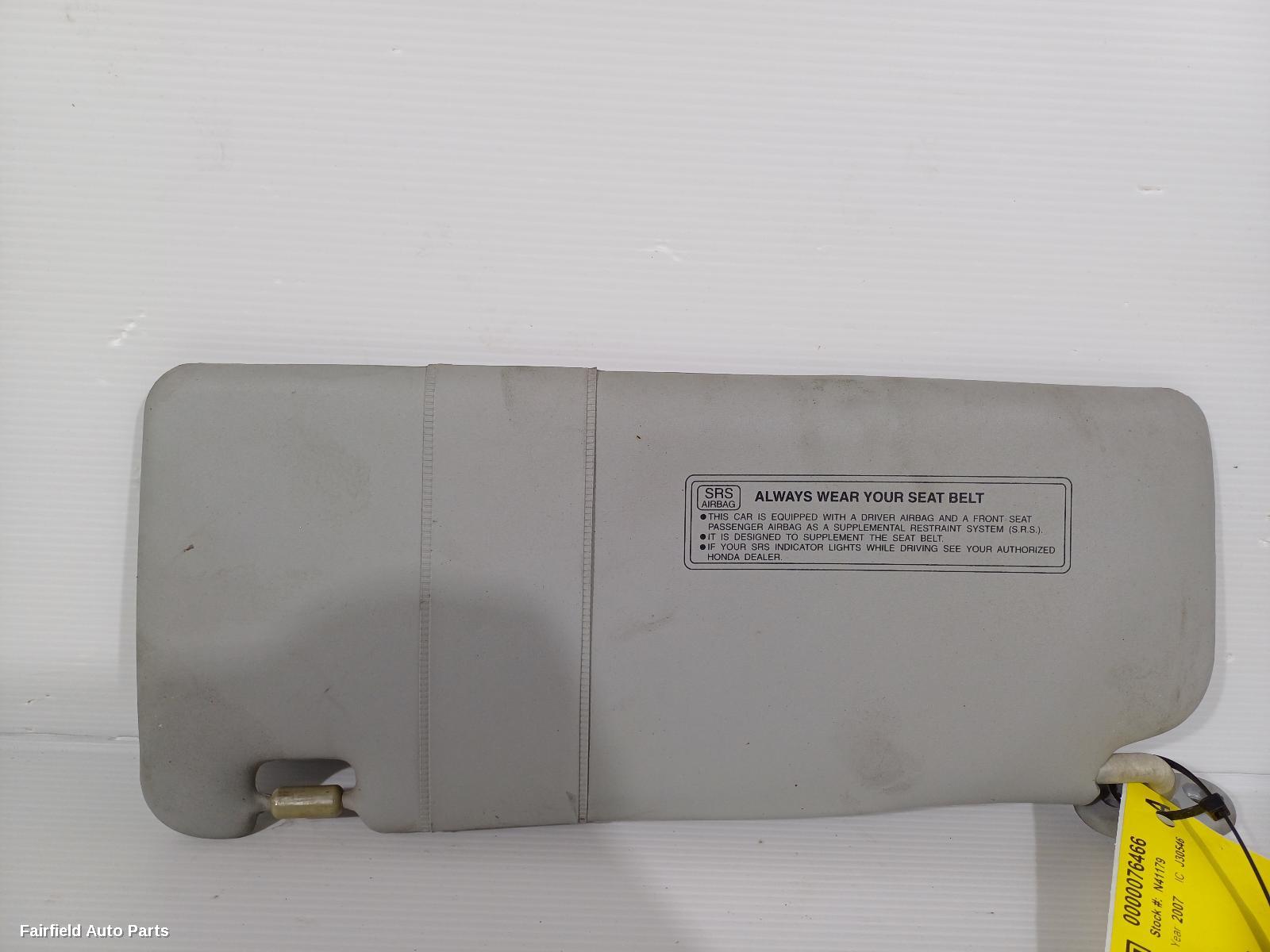 2002-2008 Honda Jazz Sunvisor