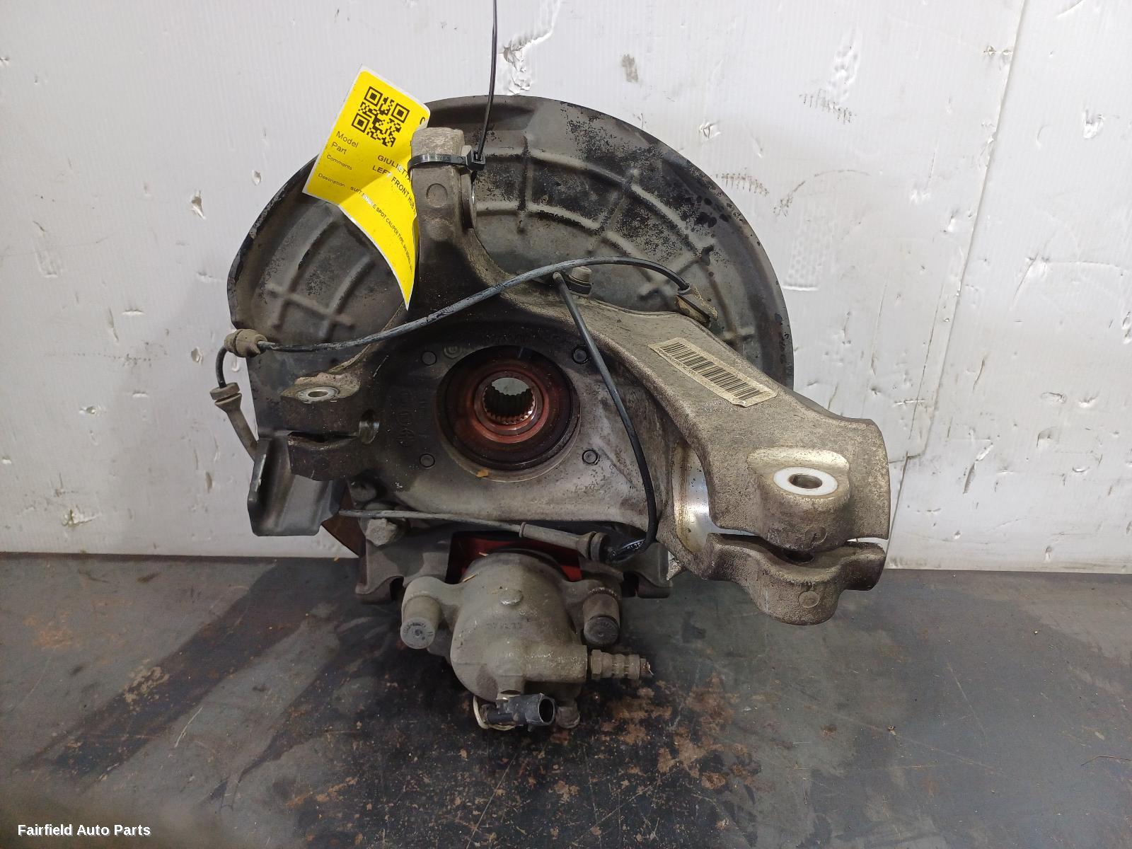 2011-2020 Alfa Romeo Giulietta Left Front Hub Assembly