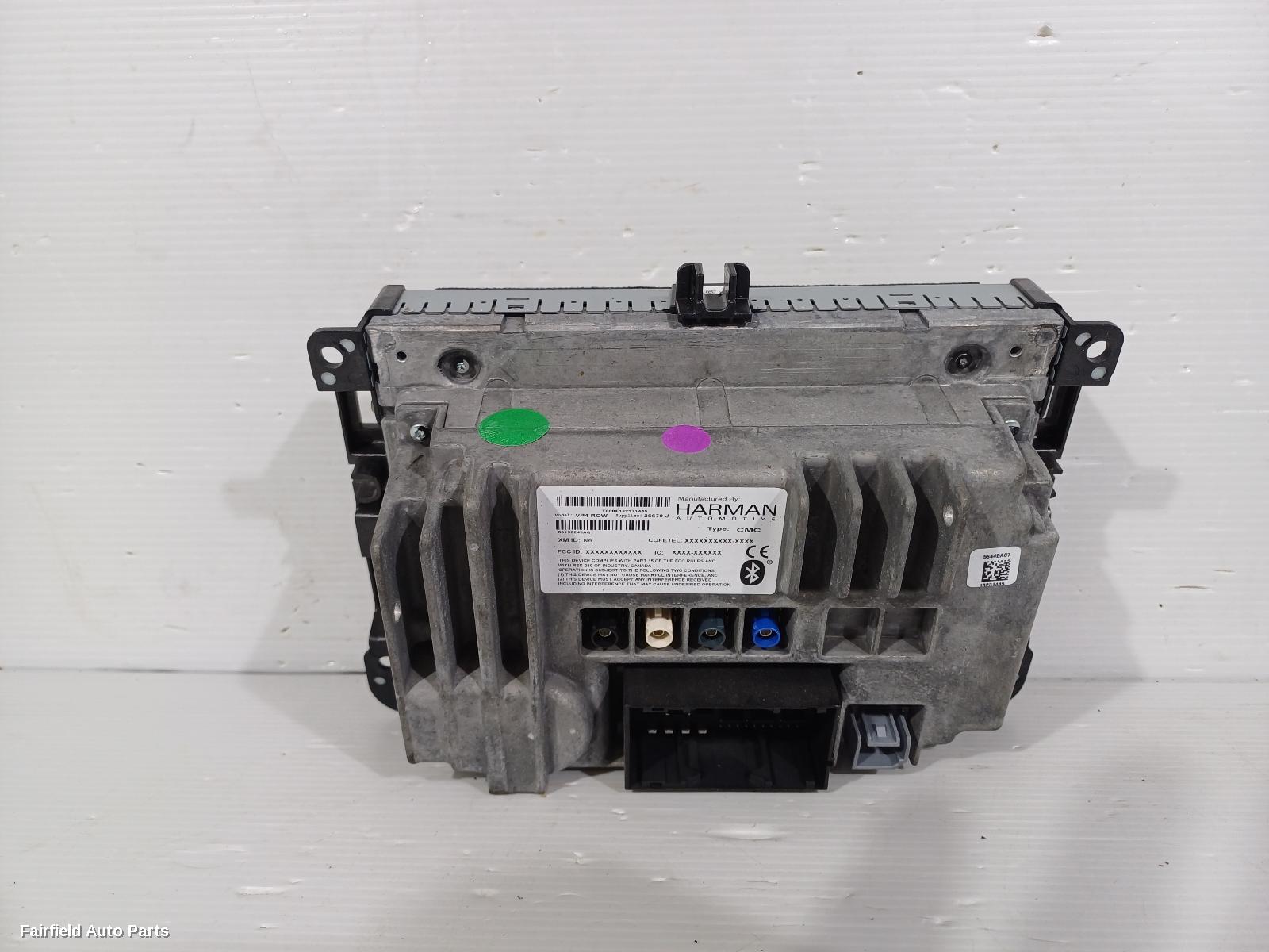 2013-2016 Jeep Grandcherokee Radio Cd Dvd Sat Tv