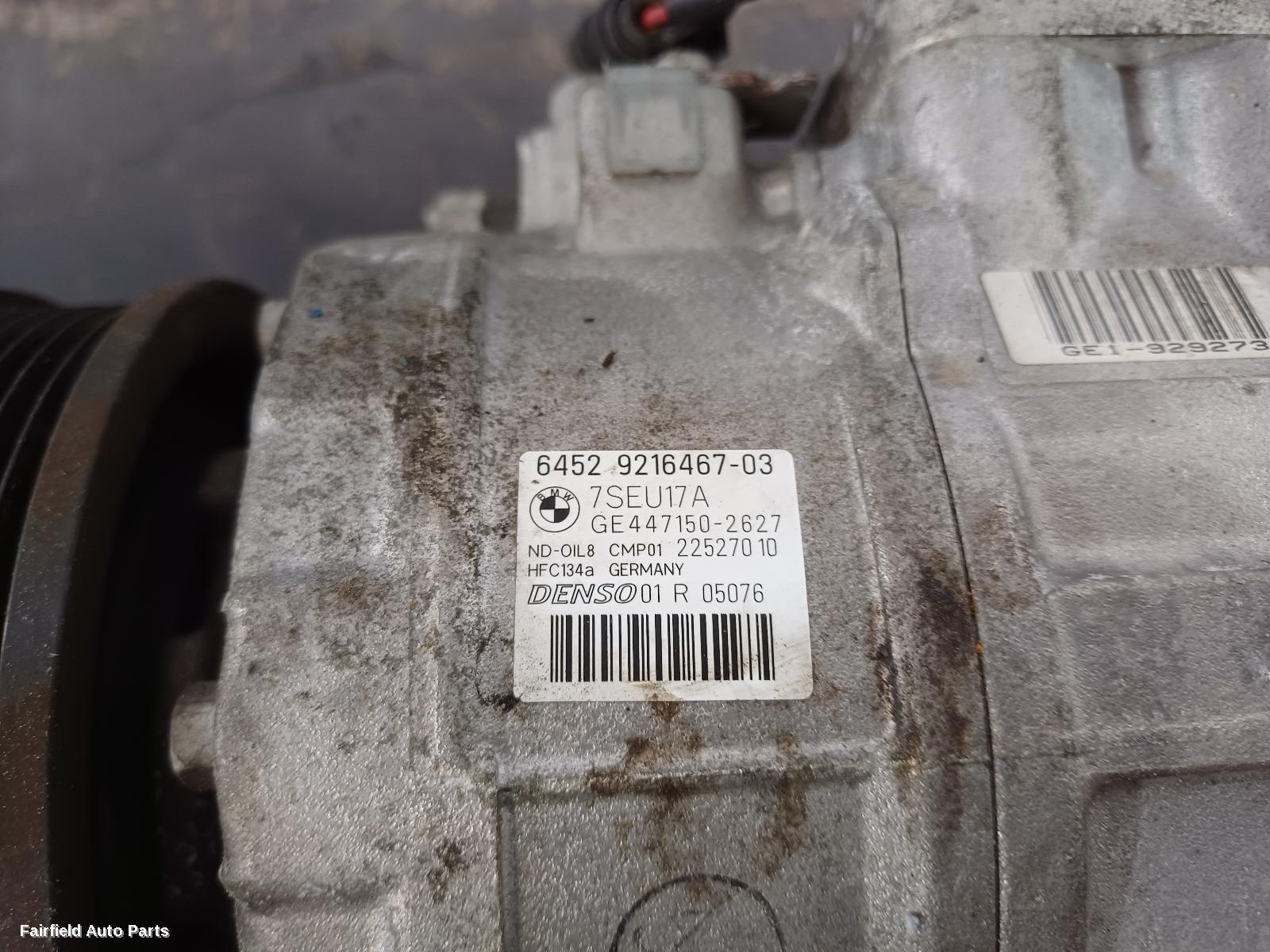 2010-2014 Bmw X3 A C Compressor
