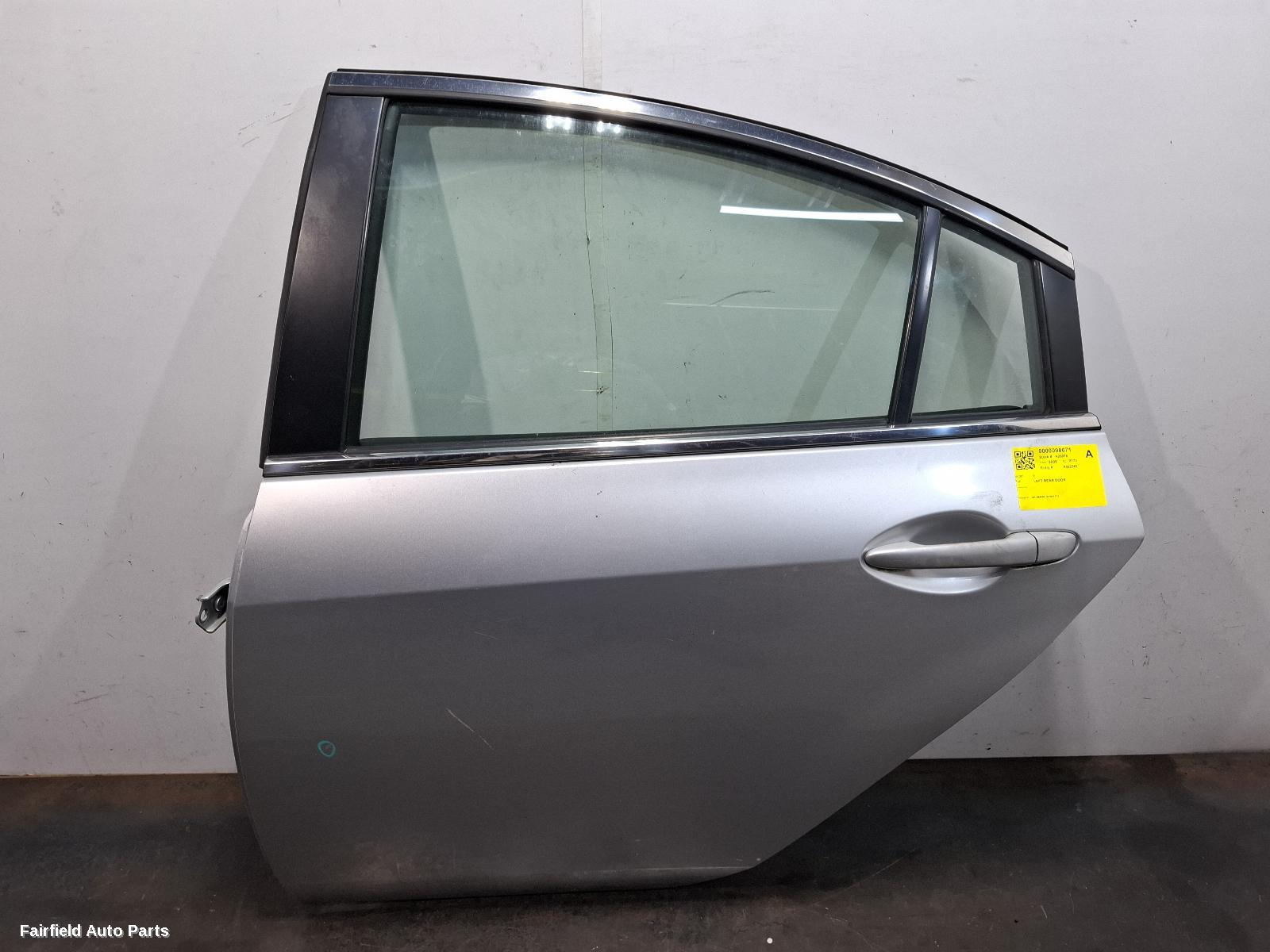 2008-2012 Mazda 6 Left Rear Door Sliding