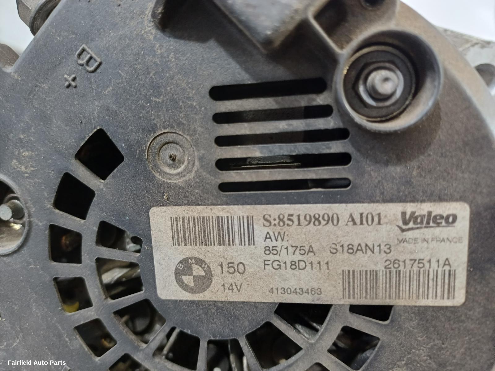 2011-2015 Bmw 1 Series Alternator
