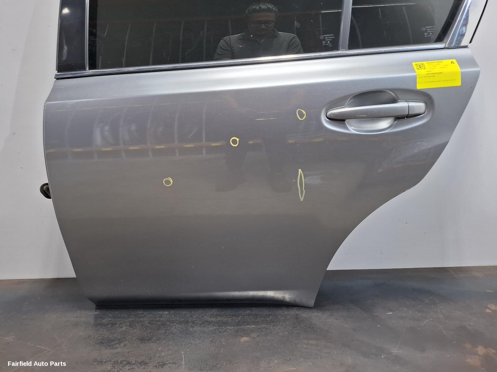 2009-2014 Subaru Liberty Left Rear Door Sliding