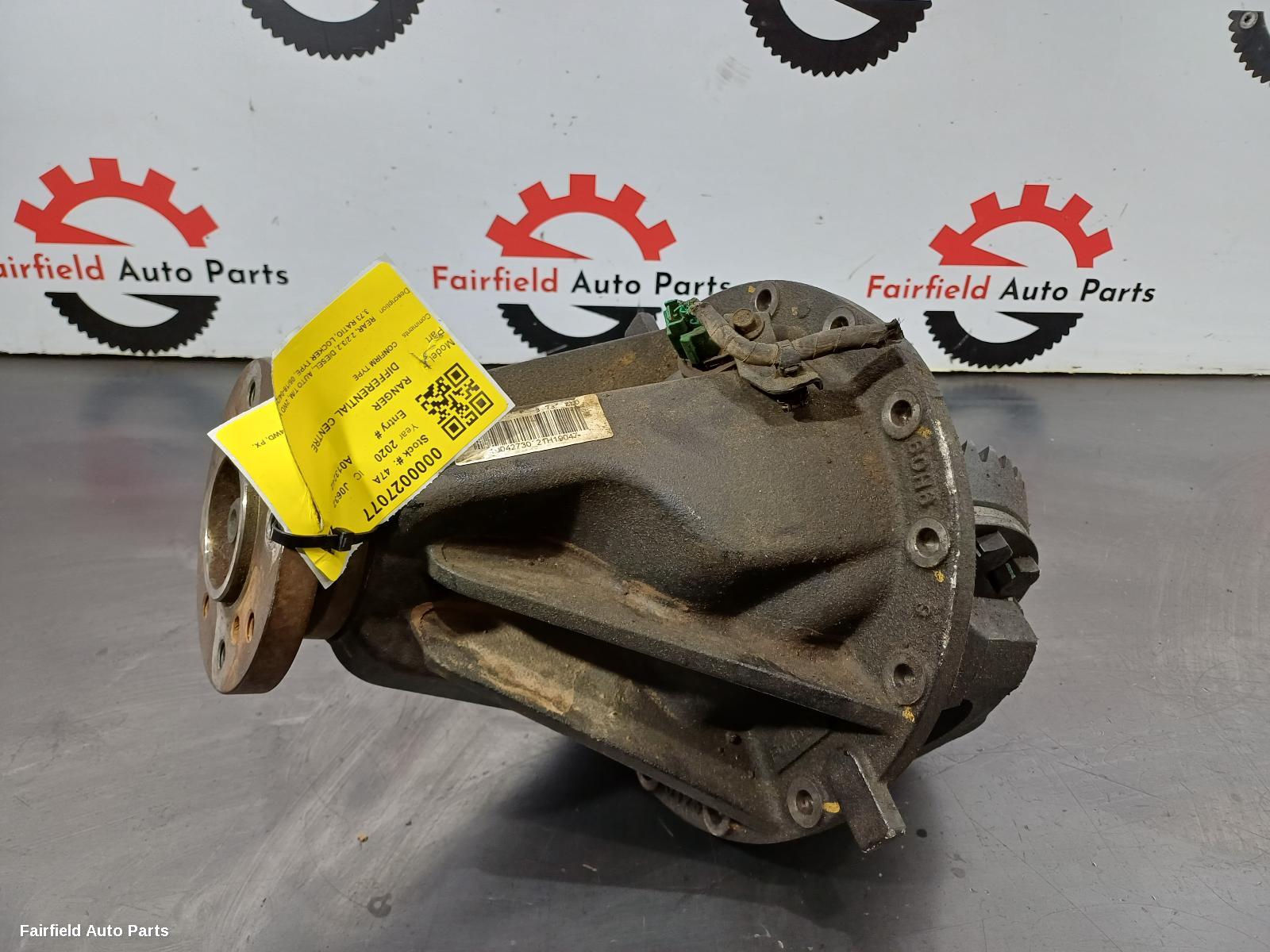 2018-2022 Ford Ranger Differential Centre