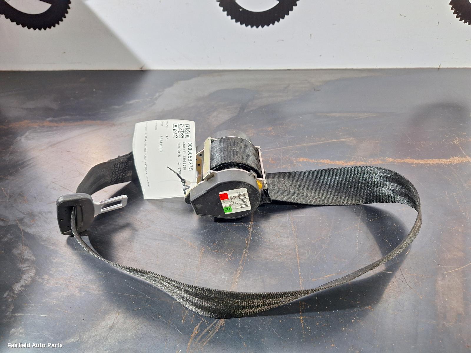 2013-2020 Audi A3 Seatbelt Stalk