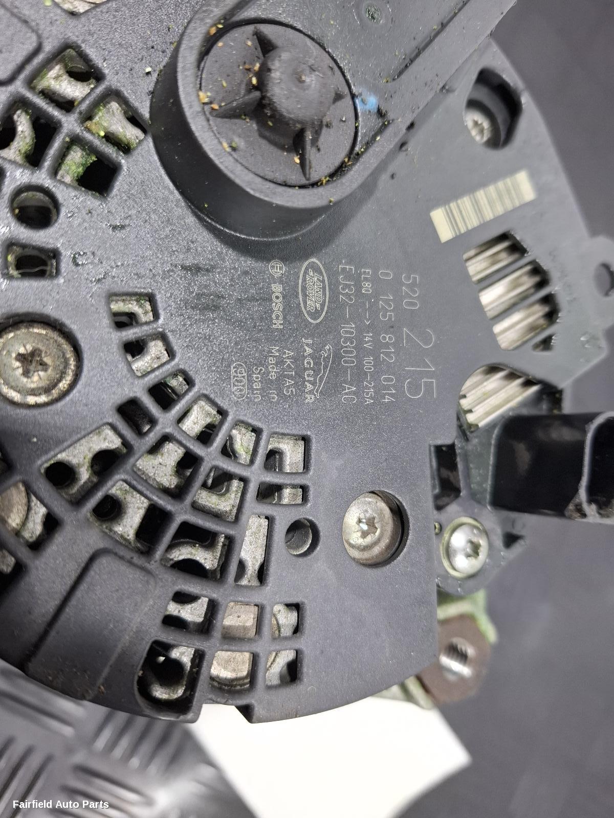 2015-2016 Land Rover Discovery Sport Alternator