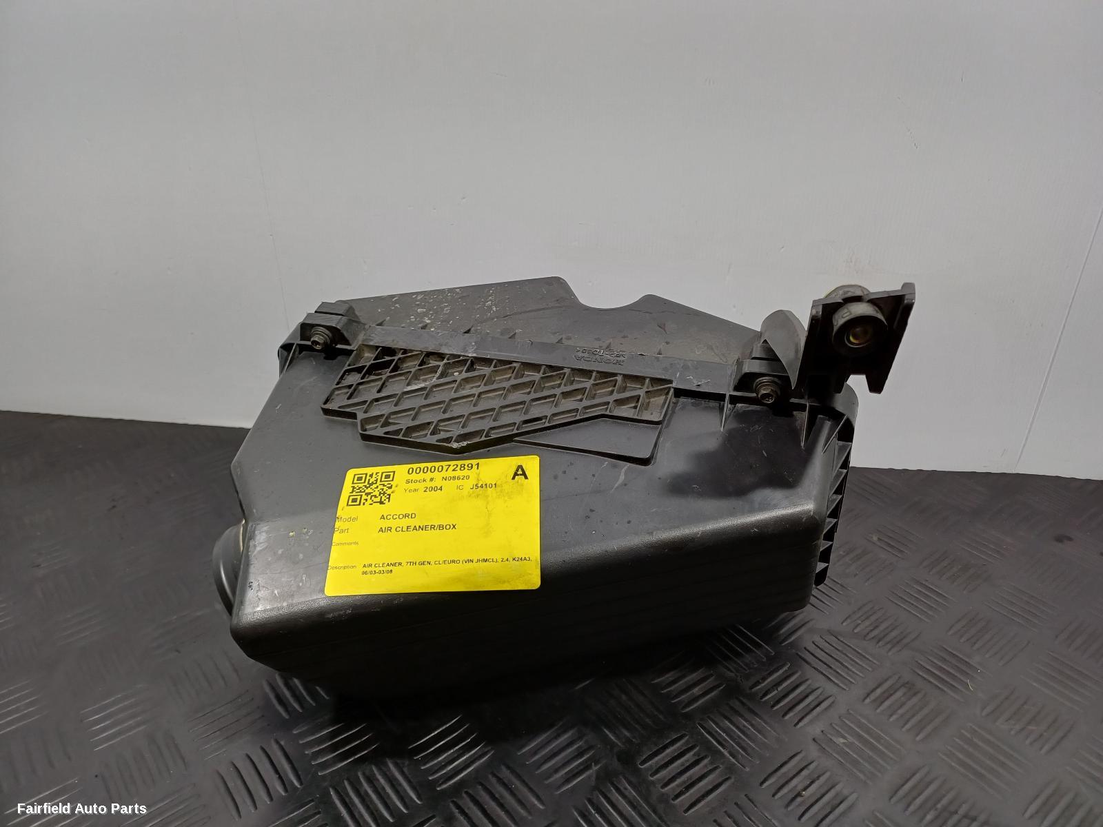 2003-2008 Honda Accord Air Cleaner Box