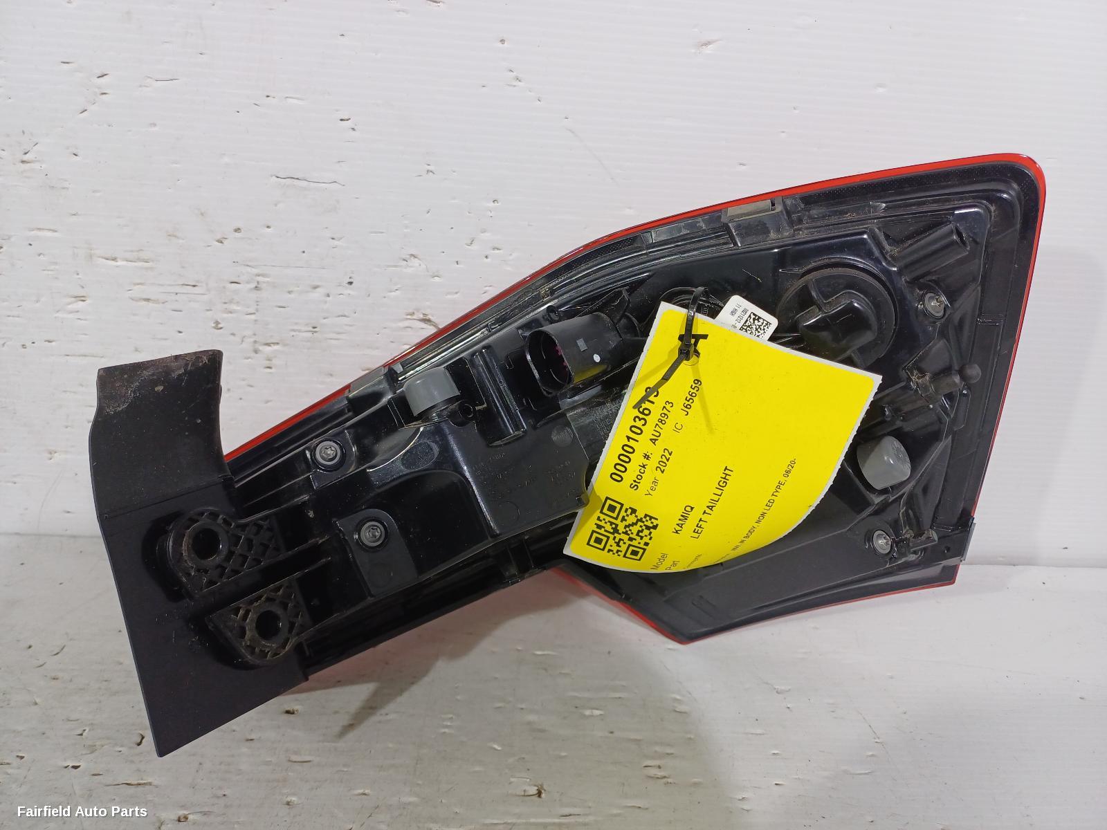 2020-2025 Skoda Kamiq Left Taillight