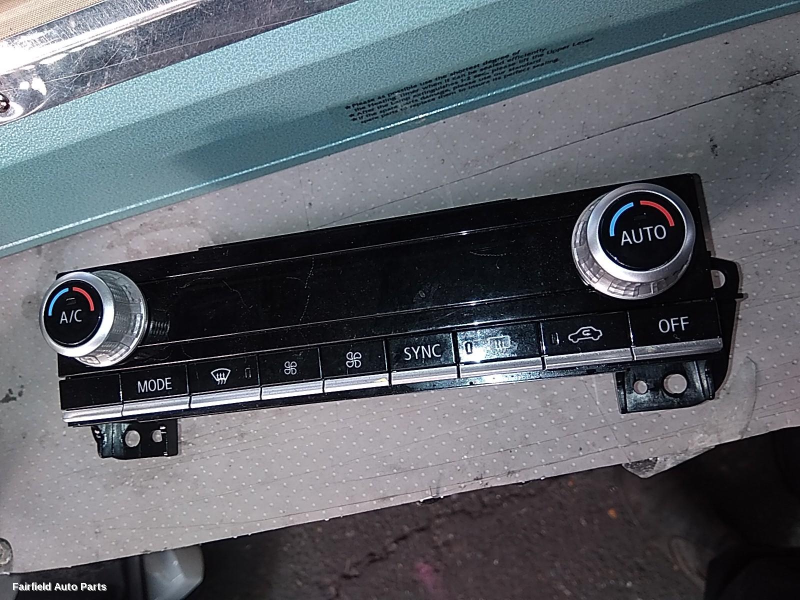 2012-2021 Mitsubishi Outlander Heater Ac Controls