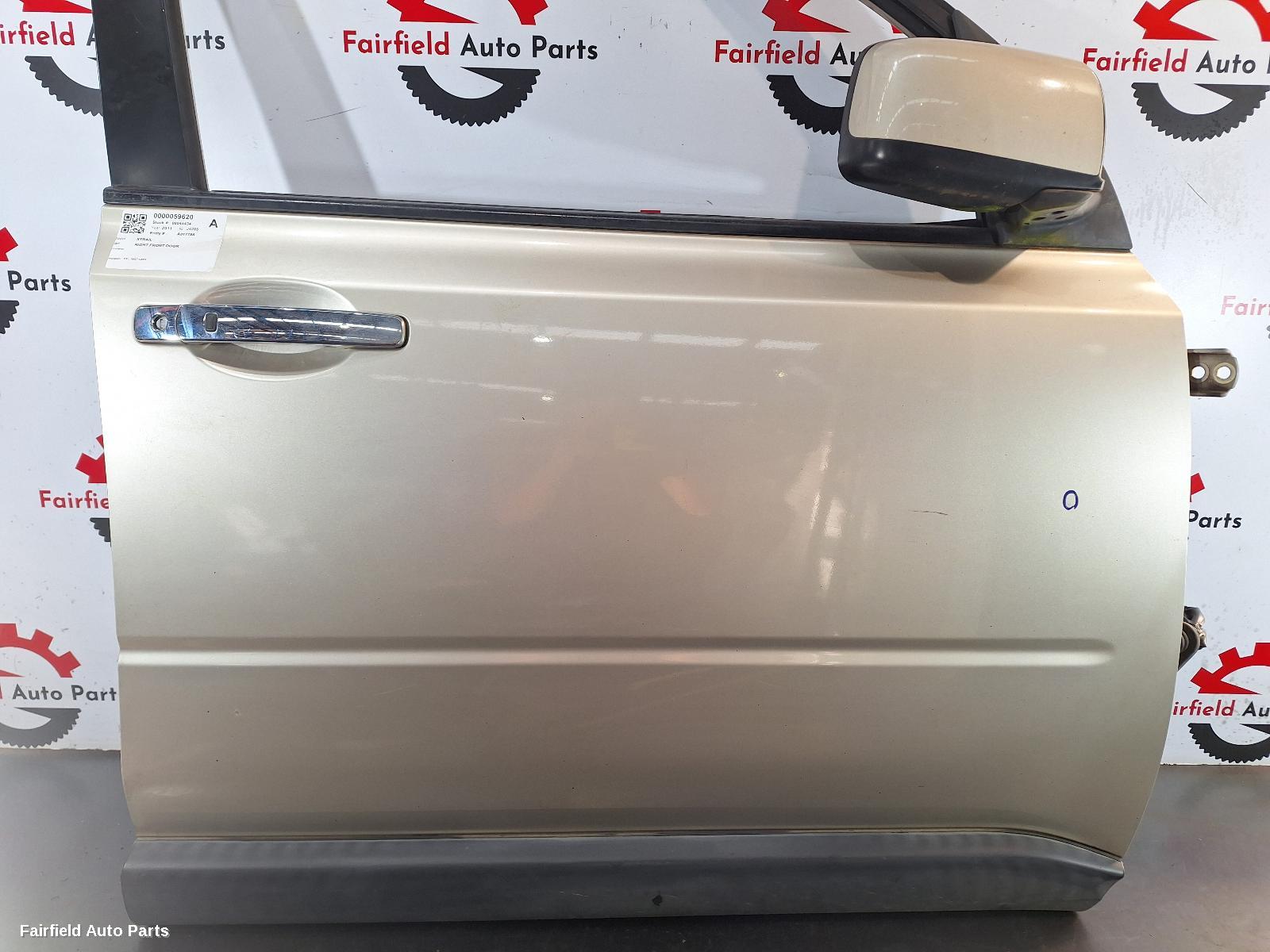 2007-2013 Nissan Xtrail Right Front Door