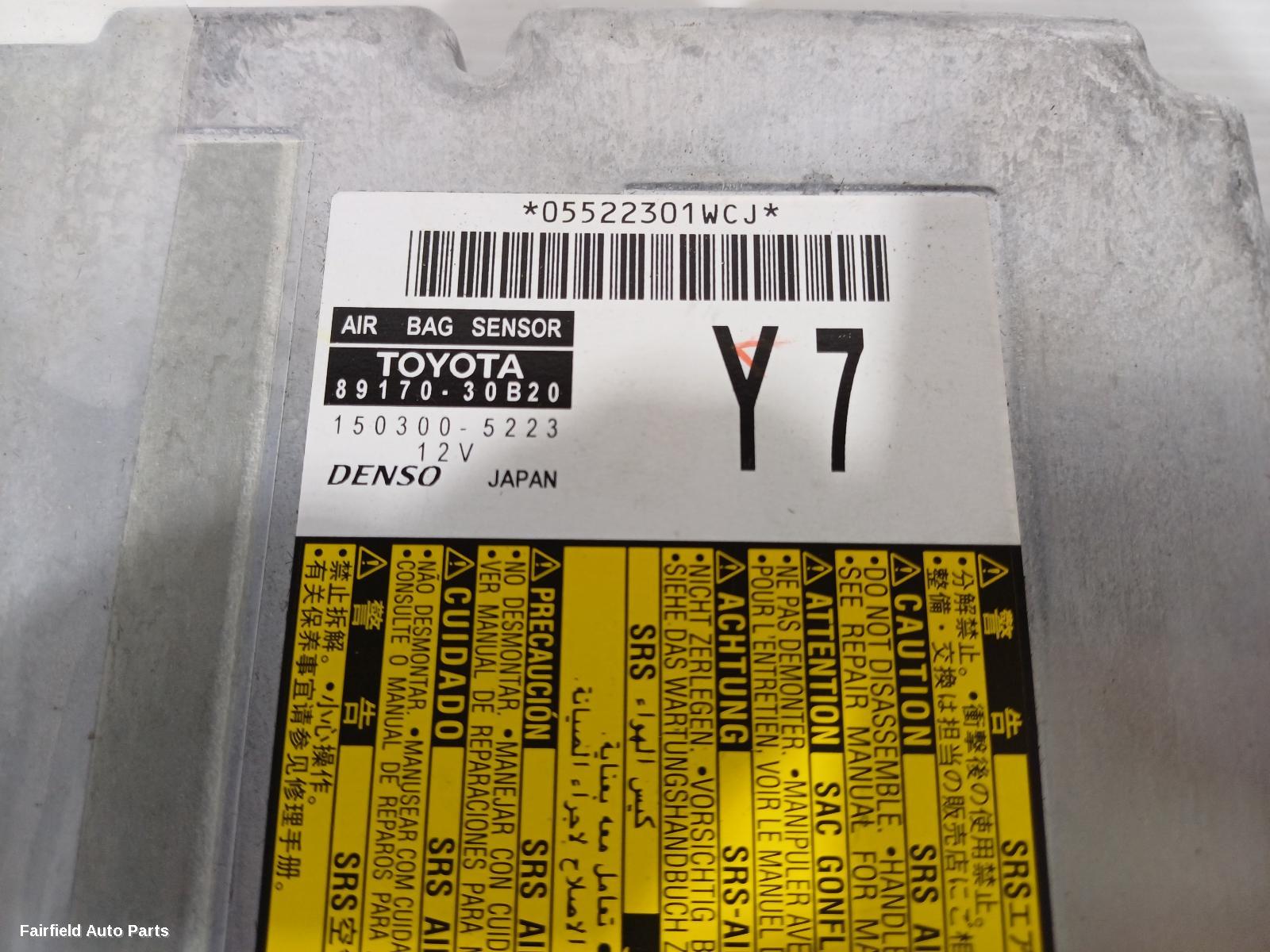 2012-2015 Lexus Gs Airbag Module Sensor