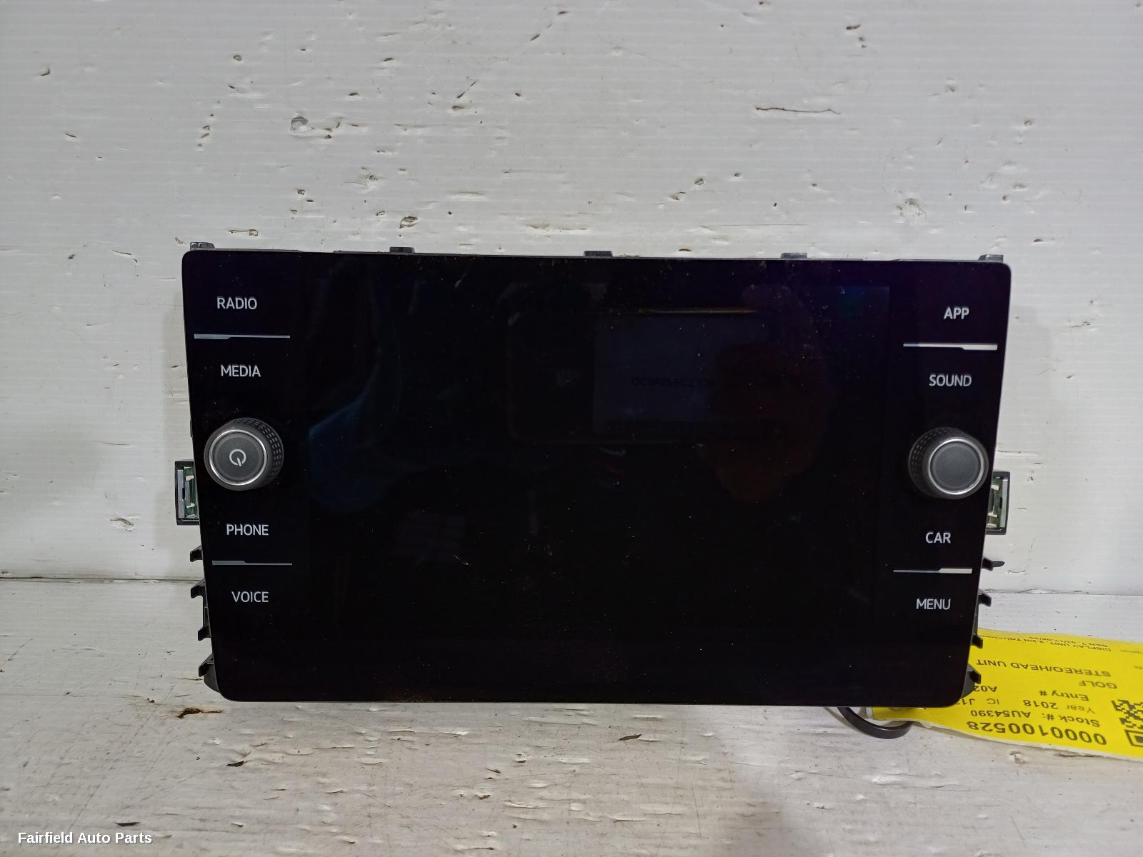 2017-2020 Volkswagen Golf Radio Cd Dvd Sat Tv