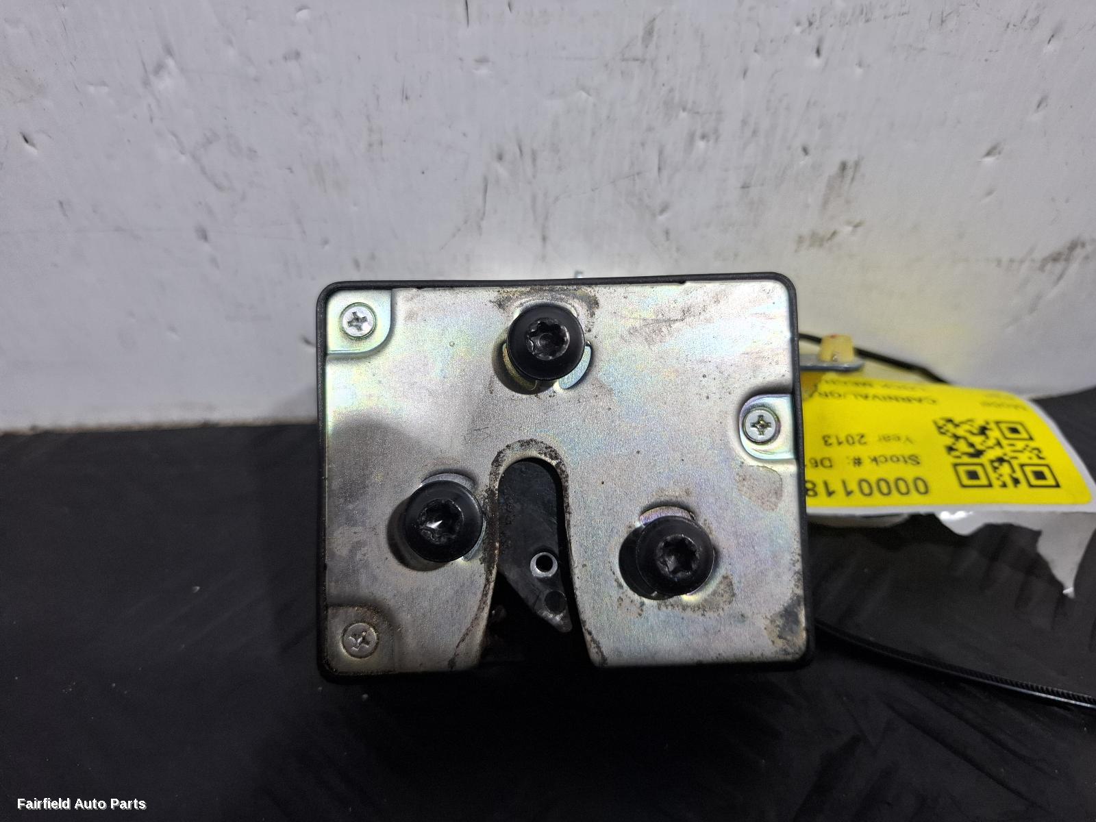 2010-2014 Kia Carnival/grand Carnival Door Boot Gate Lock