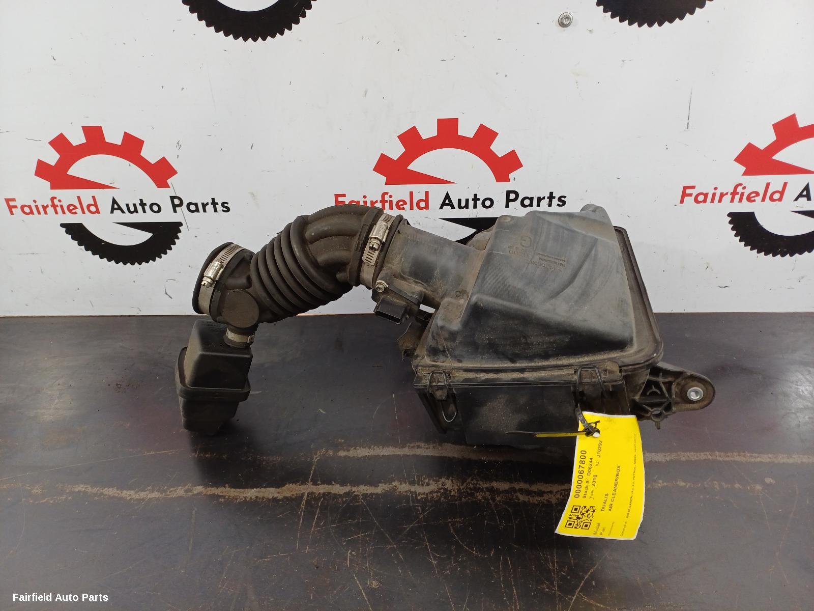 2007-2014 Nissan Dualis Air Cleaner Box