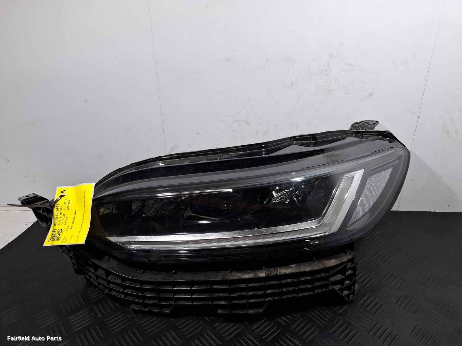 2023-2024 Honda Zrv Left Headlamp