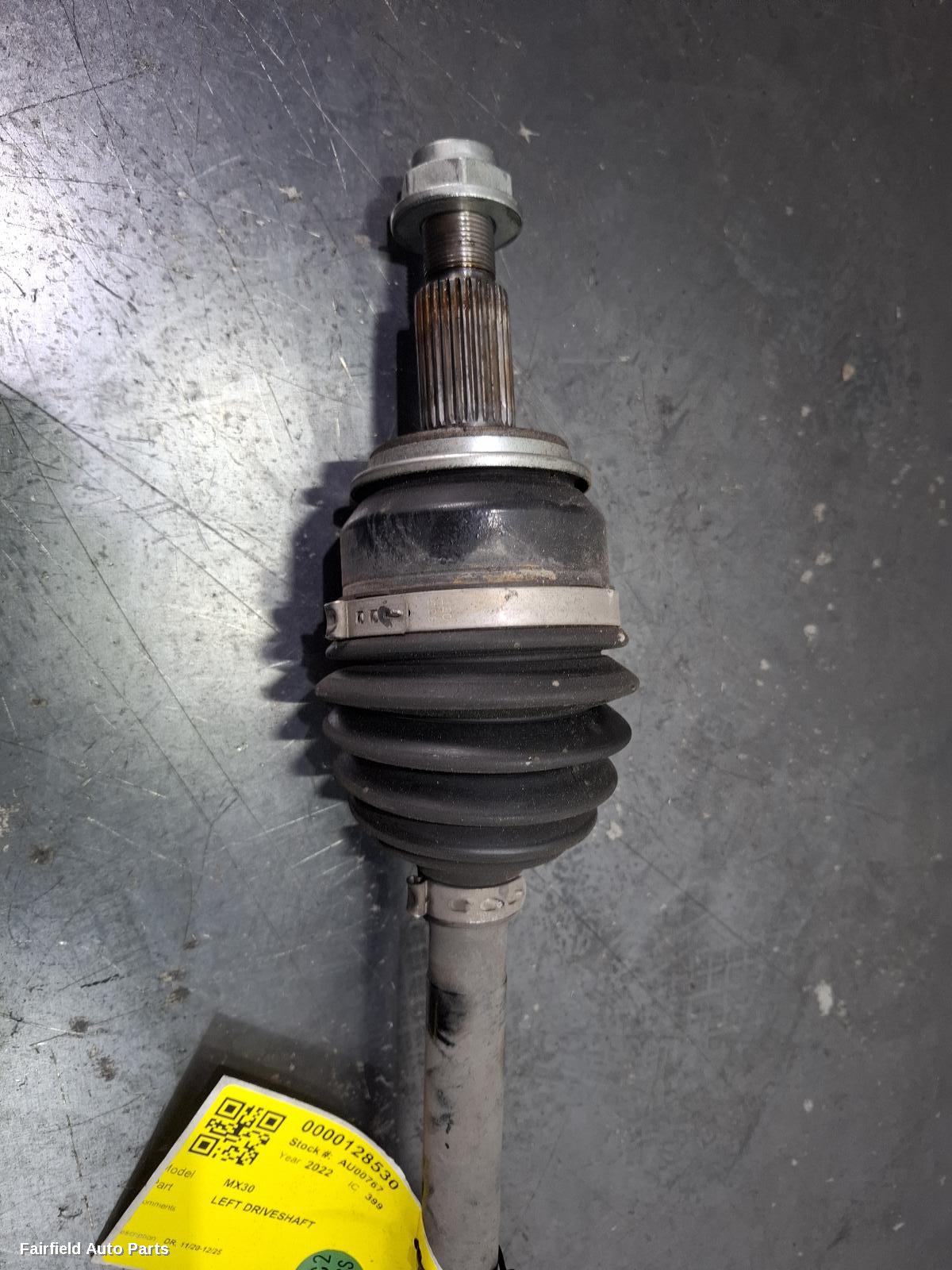 2020-2025 Mazda Mx30 Left Driveshaft