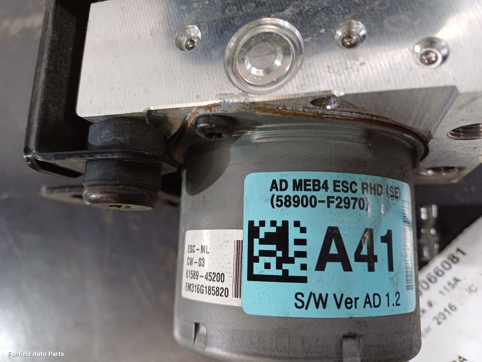 2015-2020 Hyundai Elantra Abs Pump Modulator
