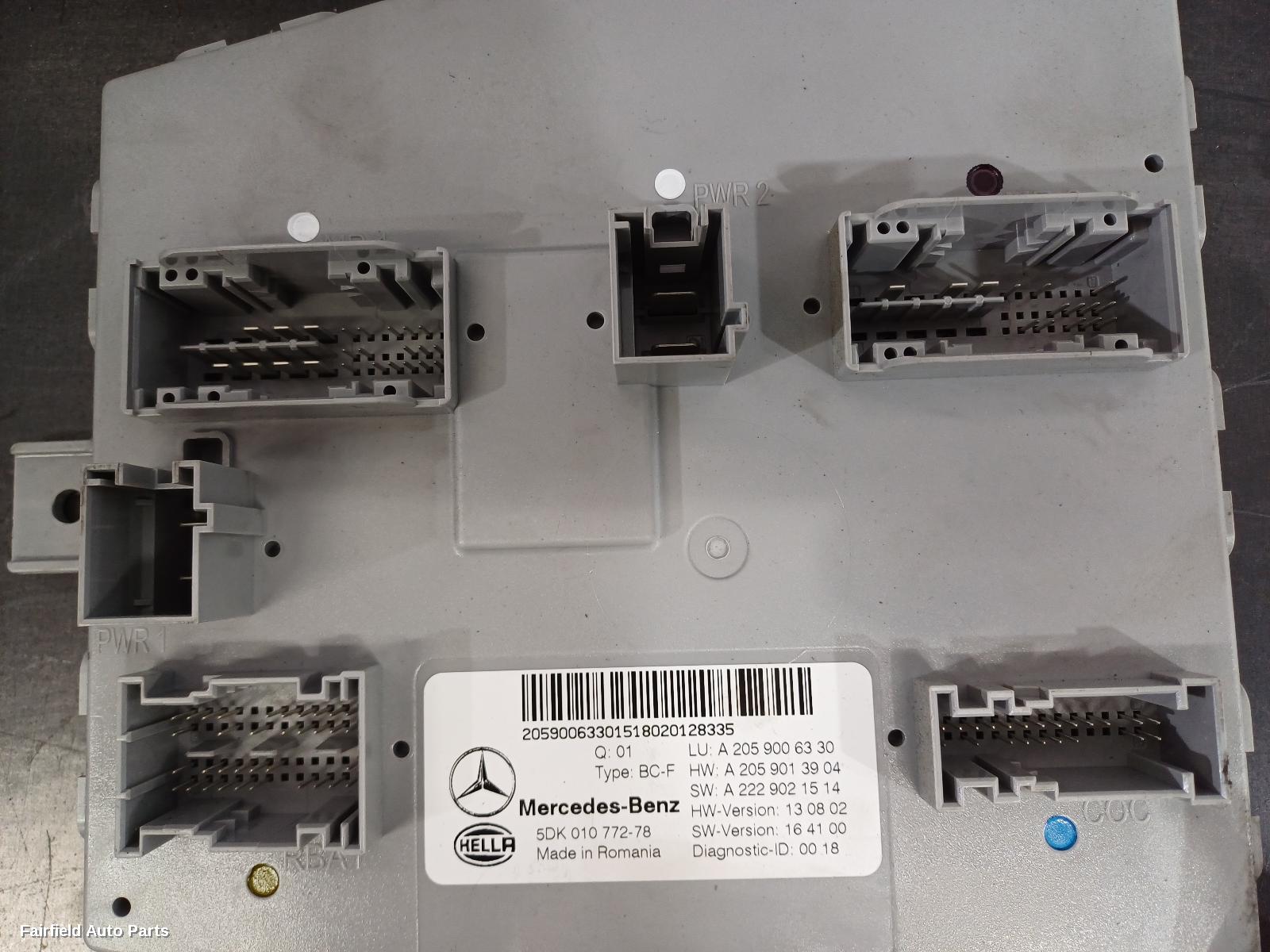 2014-2023 Mercedes C Class Ecu